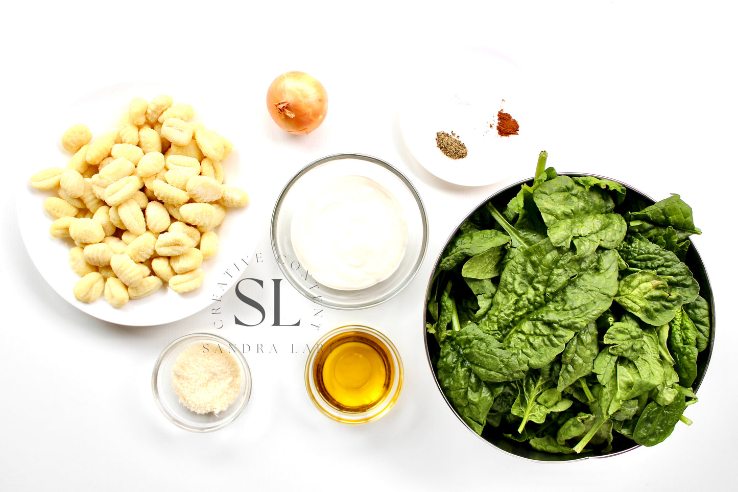 Creamy Gnocchi with Spinach - Exclusive
