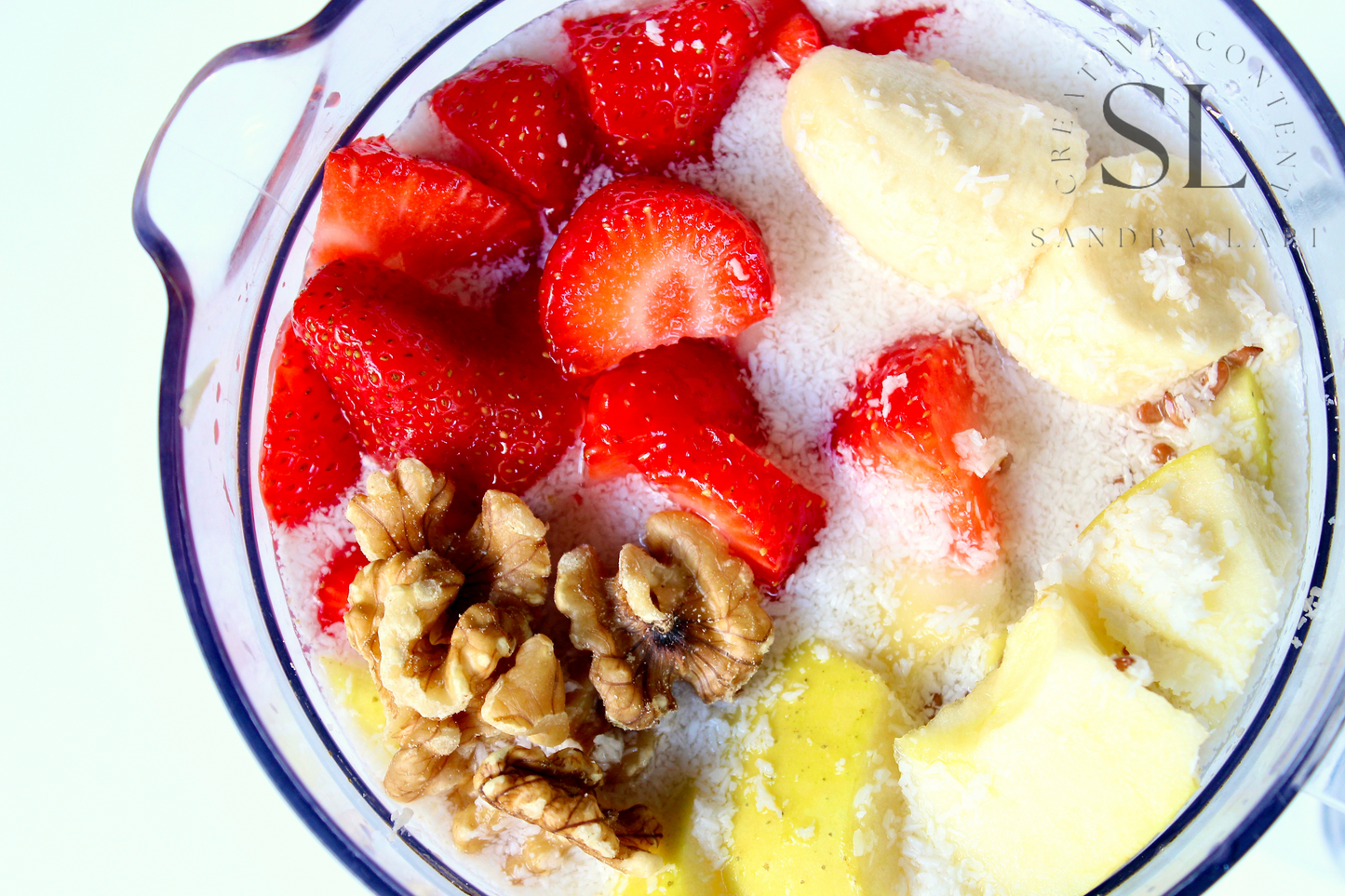 Overnight Healthy Raw Flaxseed Porridge - Set 4 of 4