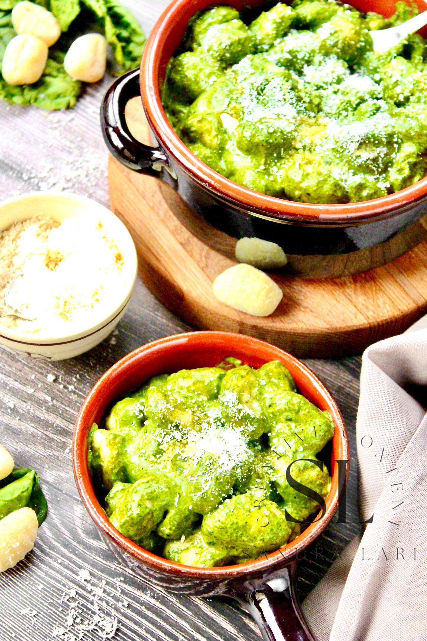 Creamy Gnocchi with Spinach - Exclusive