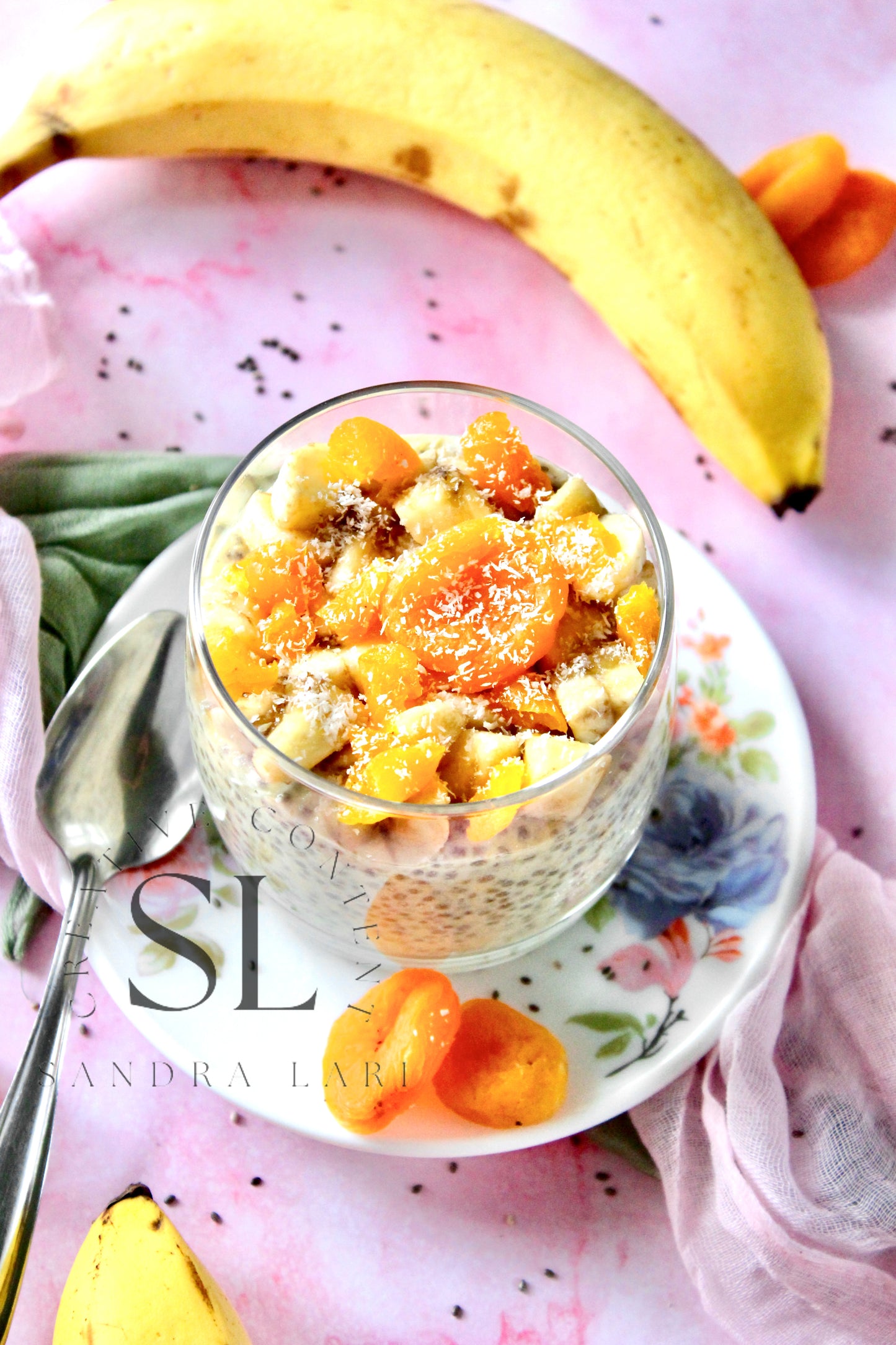 Dried Apricot Chia Pudding - Set 2 of 3