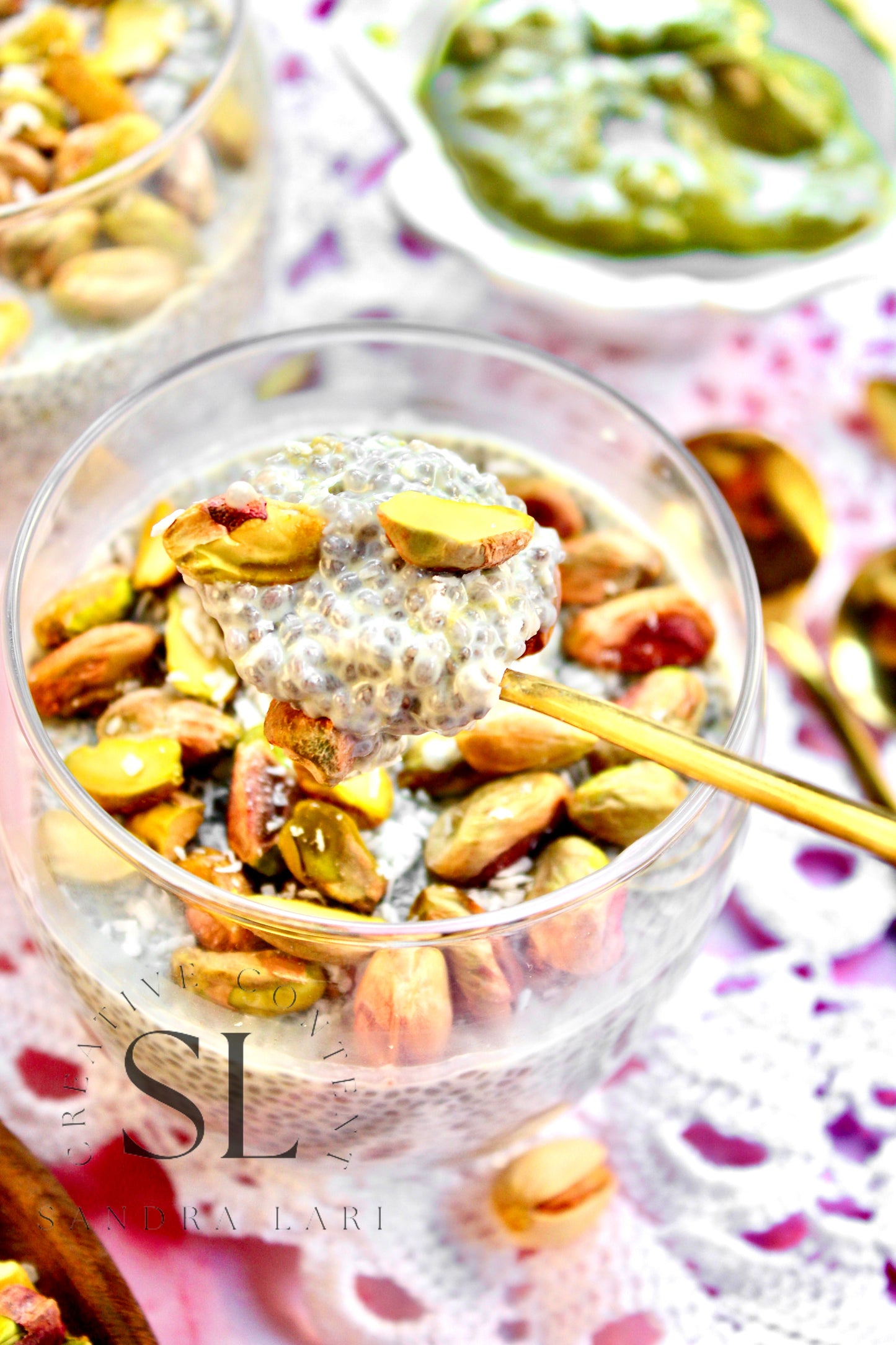 Coconut-Pistachio Chia Pudding - Exclusive