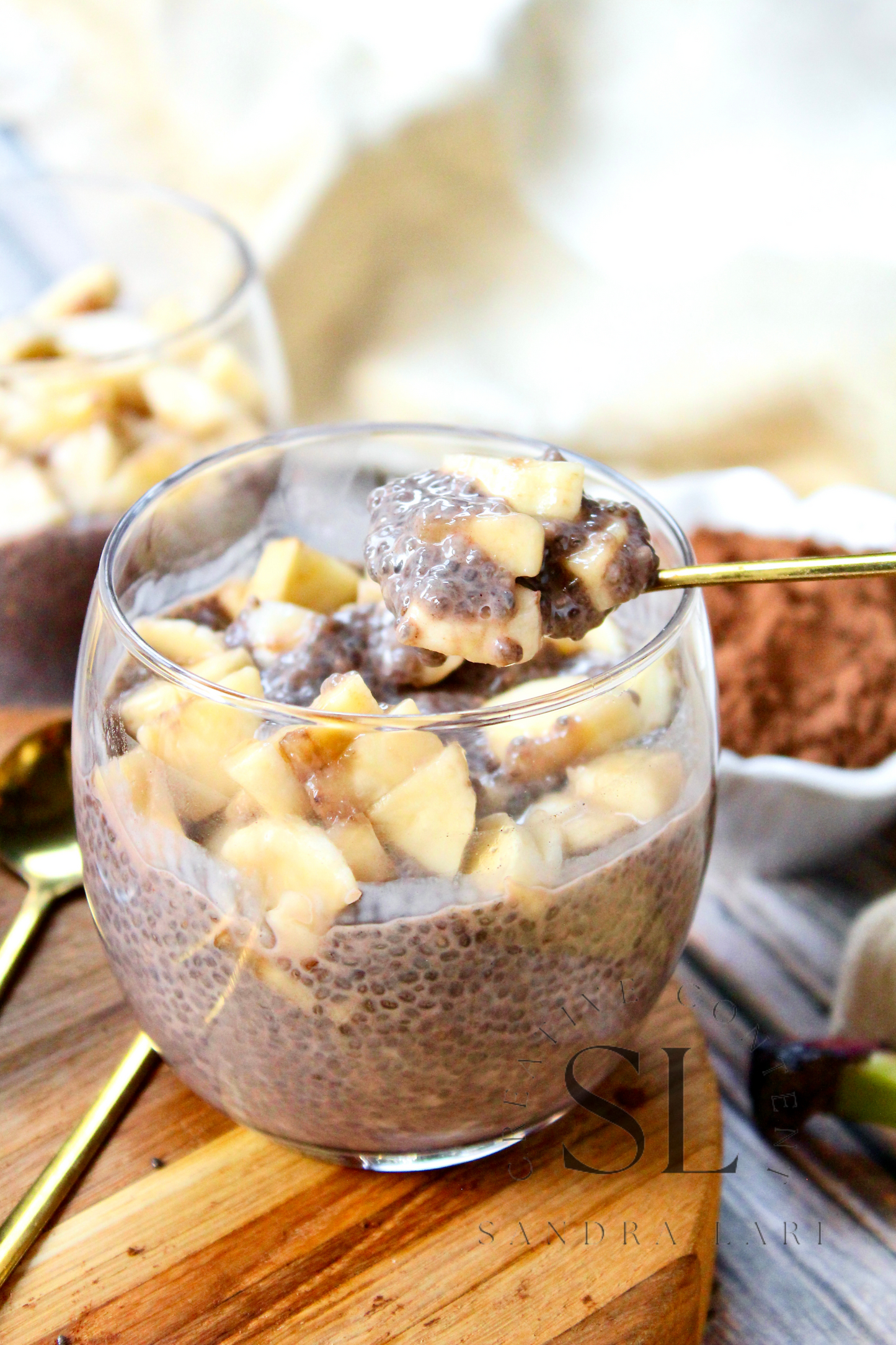 Banana Carob Chia Pudding - Exclusive