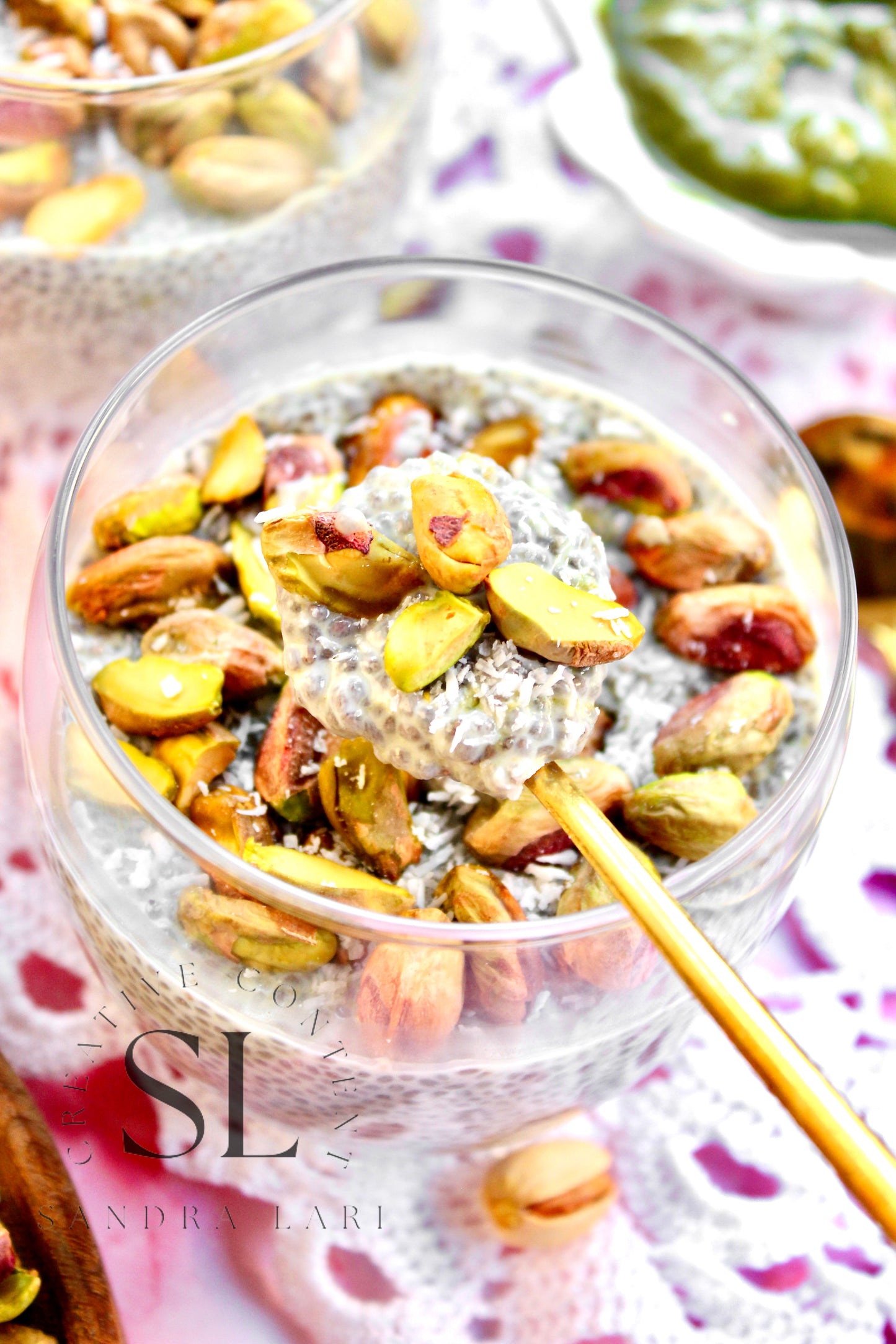 Coconut-Pistachio Chia Pudding - Exclusive