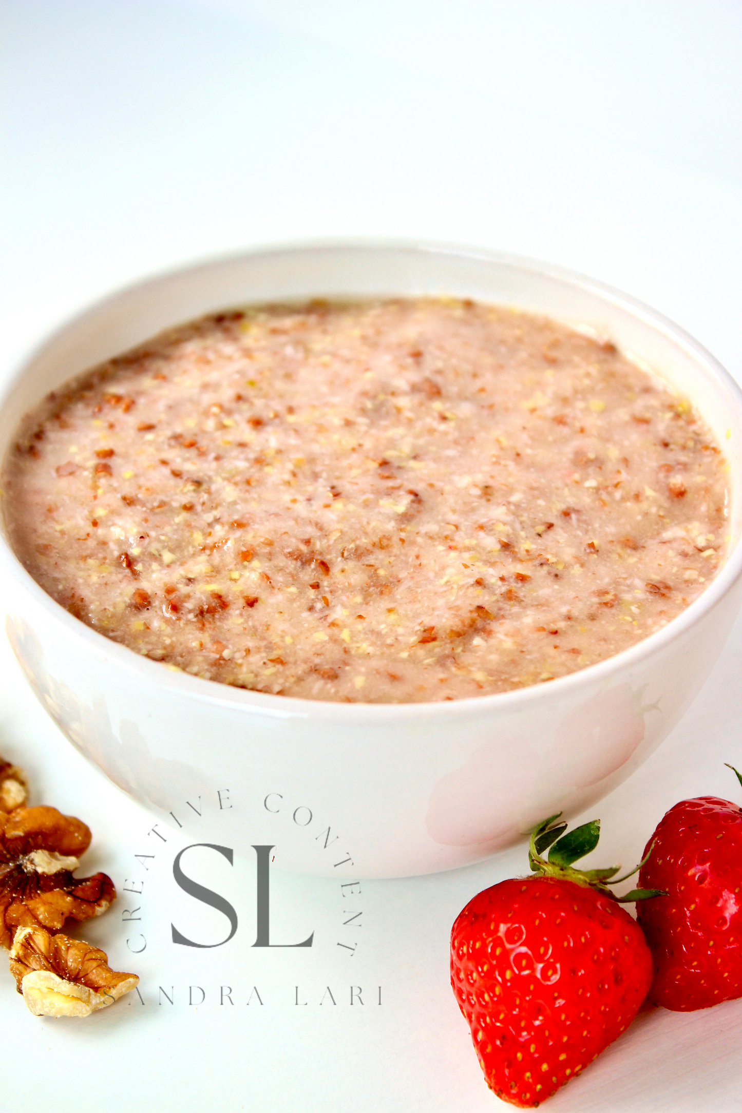 Overnight Healthy Raw Flaxseed Porridge - Set 2 of 4