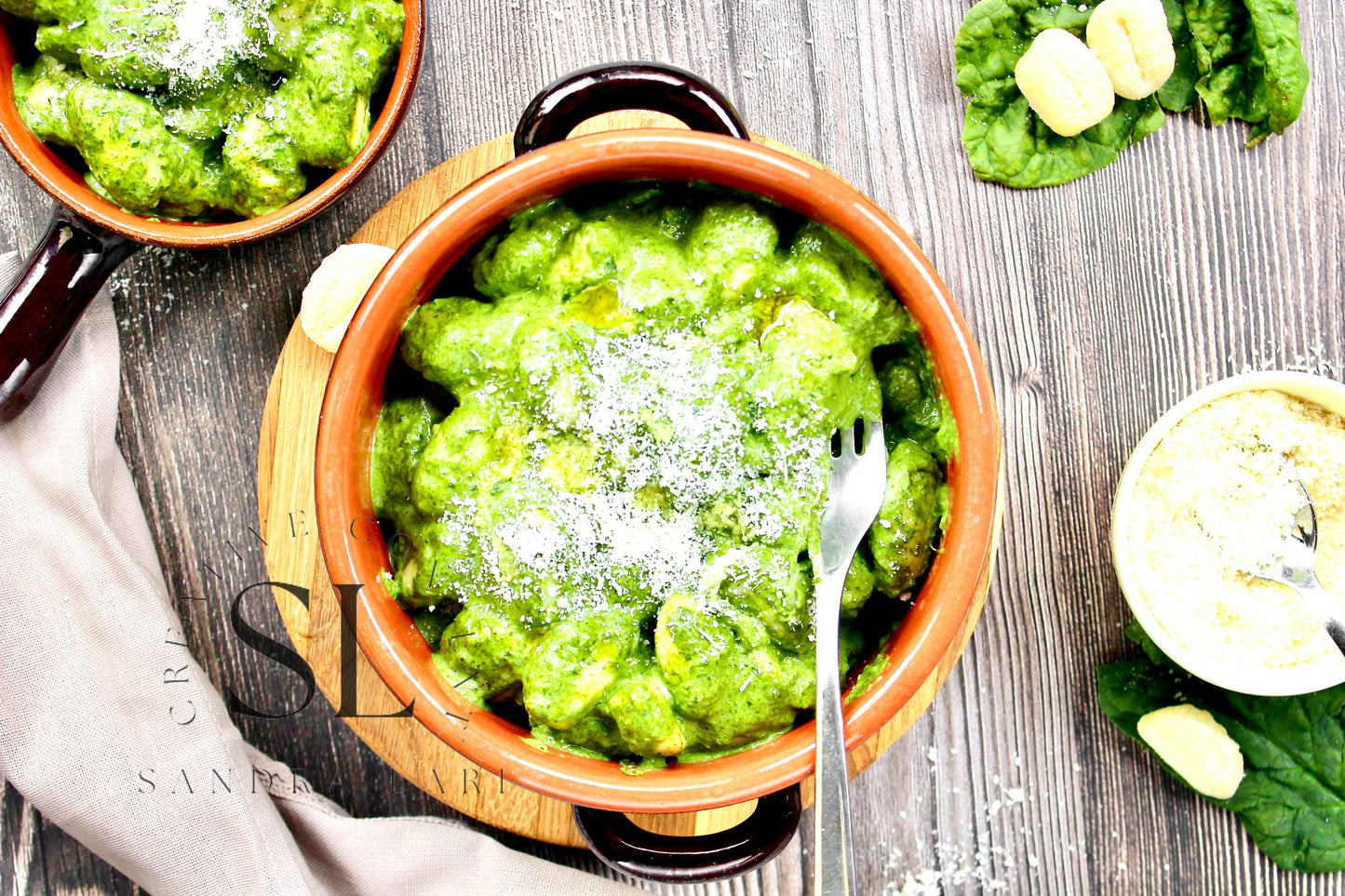 Creamy Gnocchi with Spinach - Exclusive