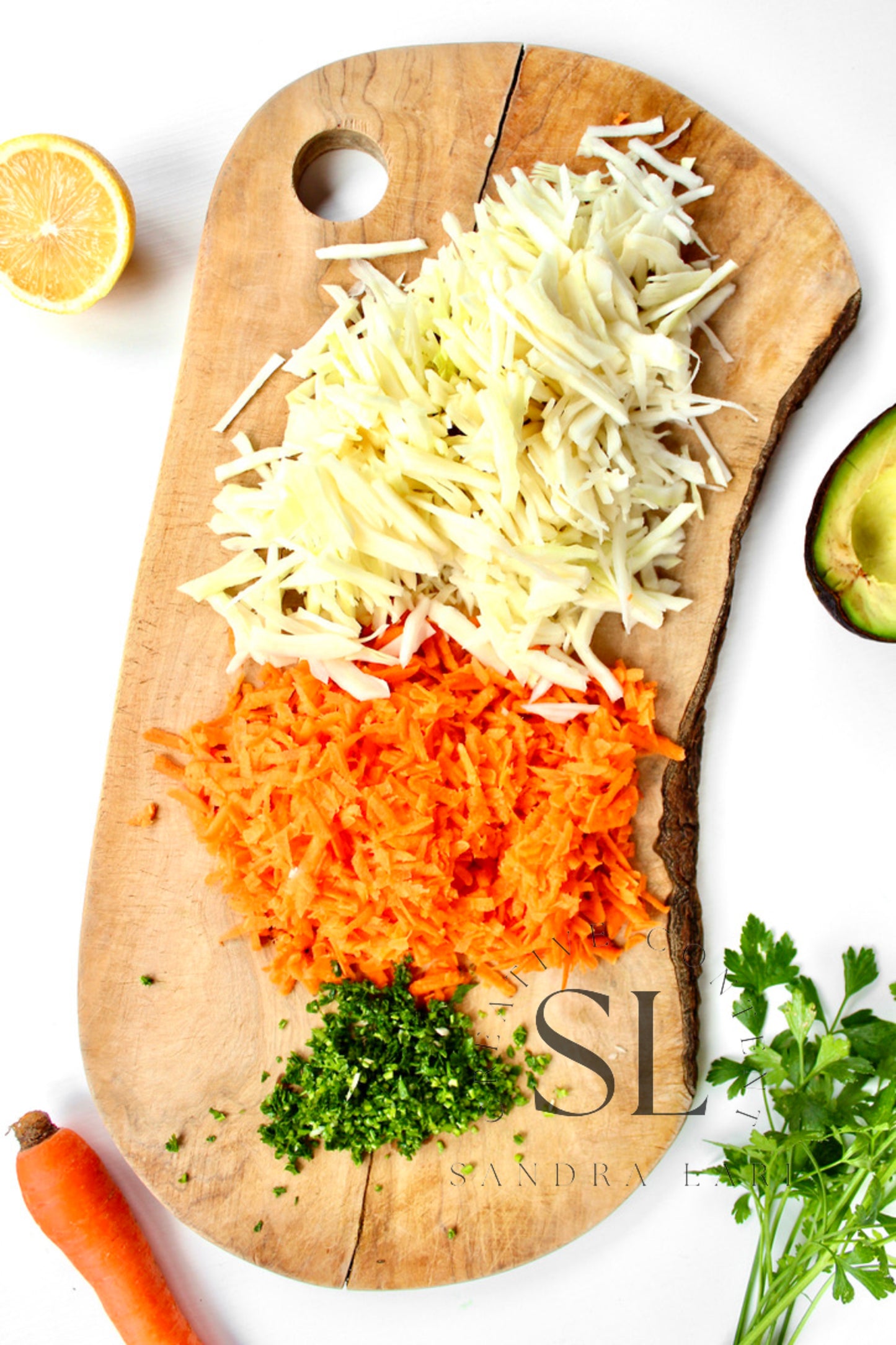 Creamy Avocado & Garlic Cabbage Salad - Exclusive