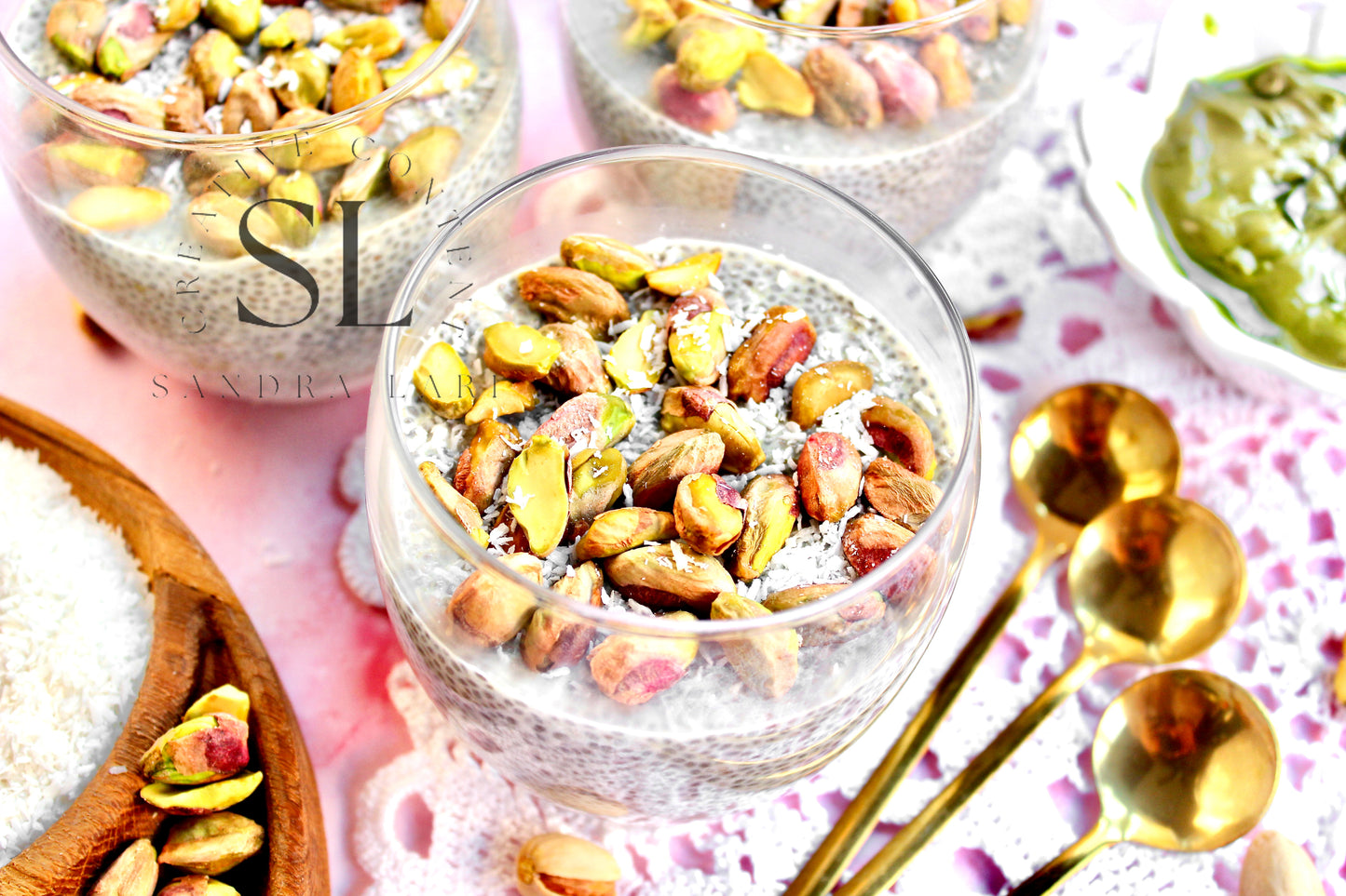 Coconut-Pistachio Chia Pudding - Exclusive