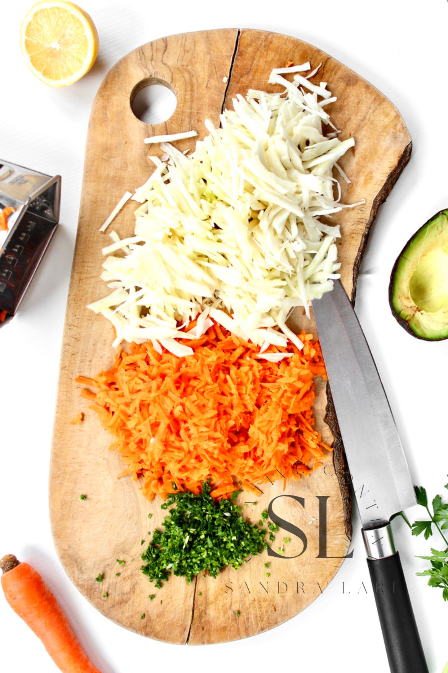 Creamy Avocado & Garlic Cabbage Salad - Exclusive
