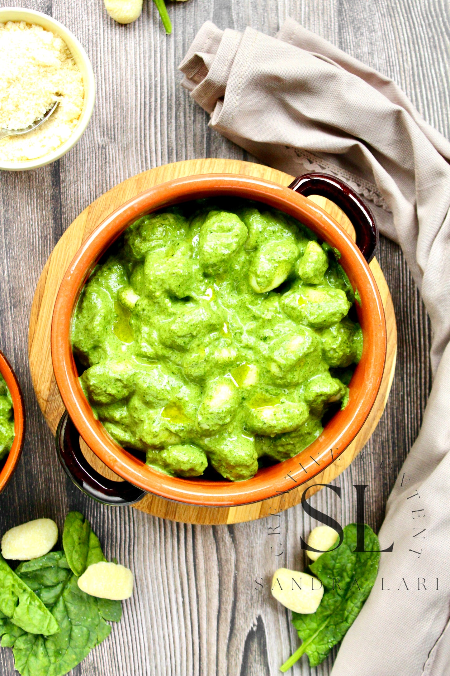 Creamy Gnocchi with Spinach - Exclusive