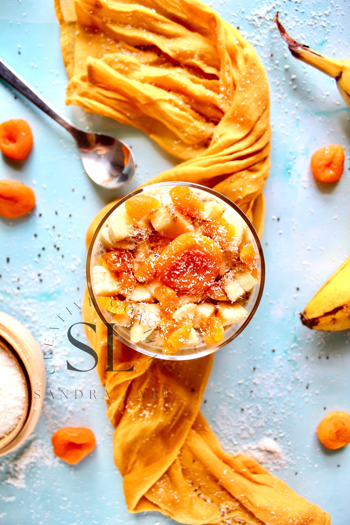 Dried Apricot Chia Pudding - Set 1 of 3