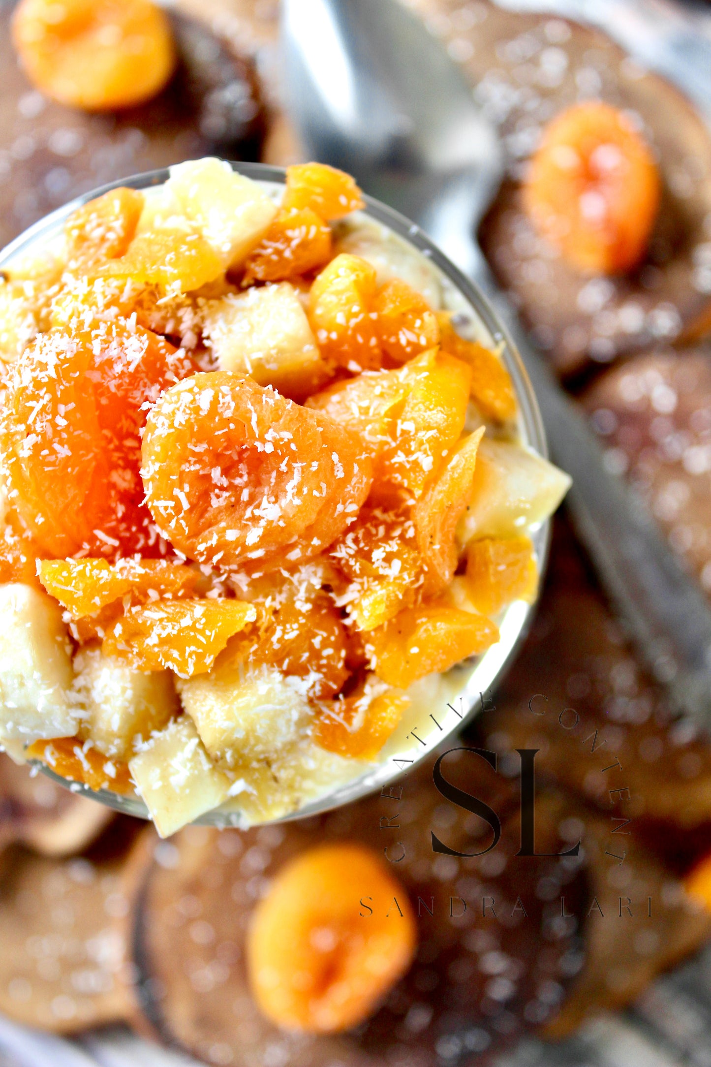 Dried Apricot Chia Pudding - Set 3 of 3
