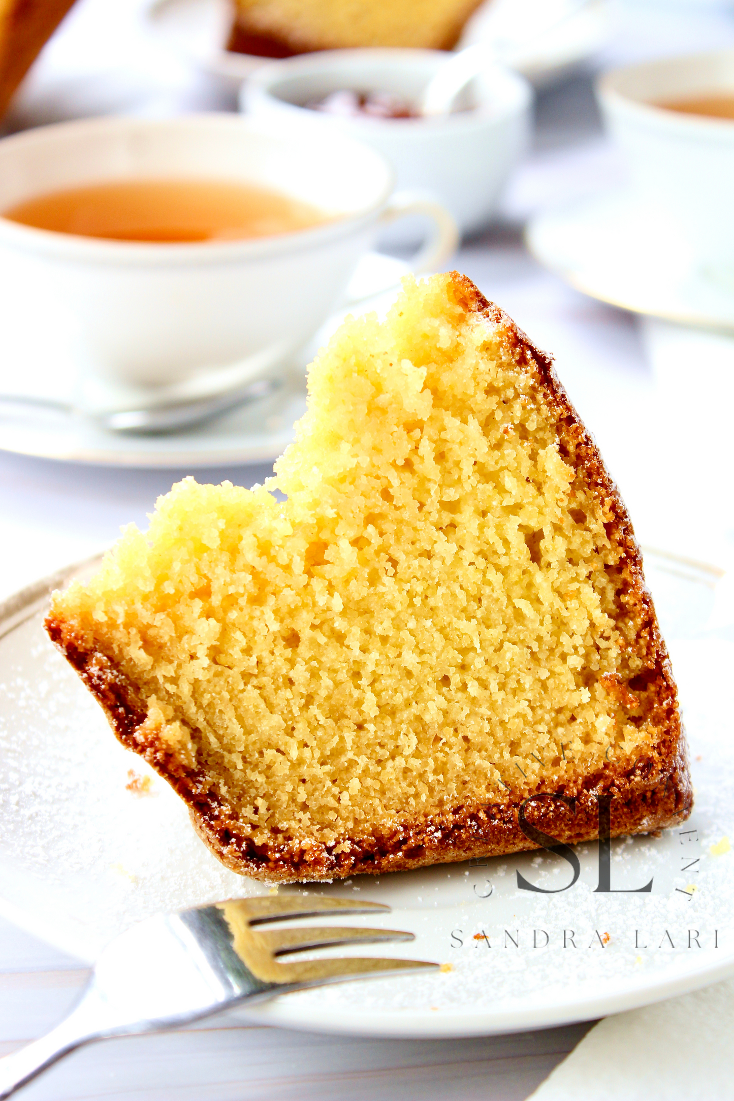 Healthy Eggless Semolina Cake Set 2 of 2