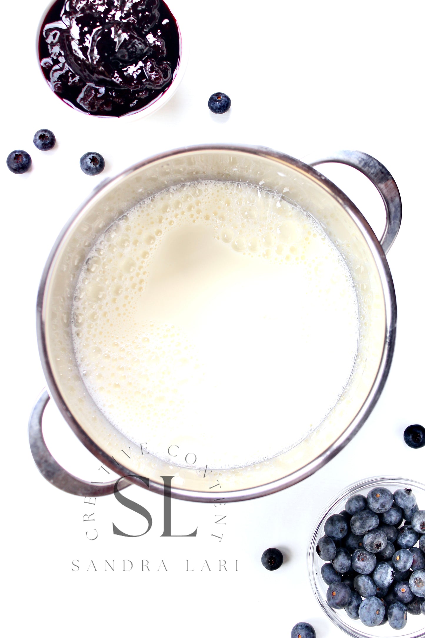 Healthy Blueberry Pudding Dessert - Exclusive