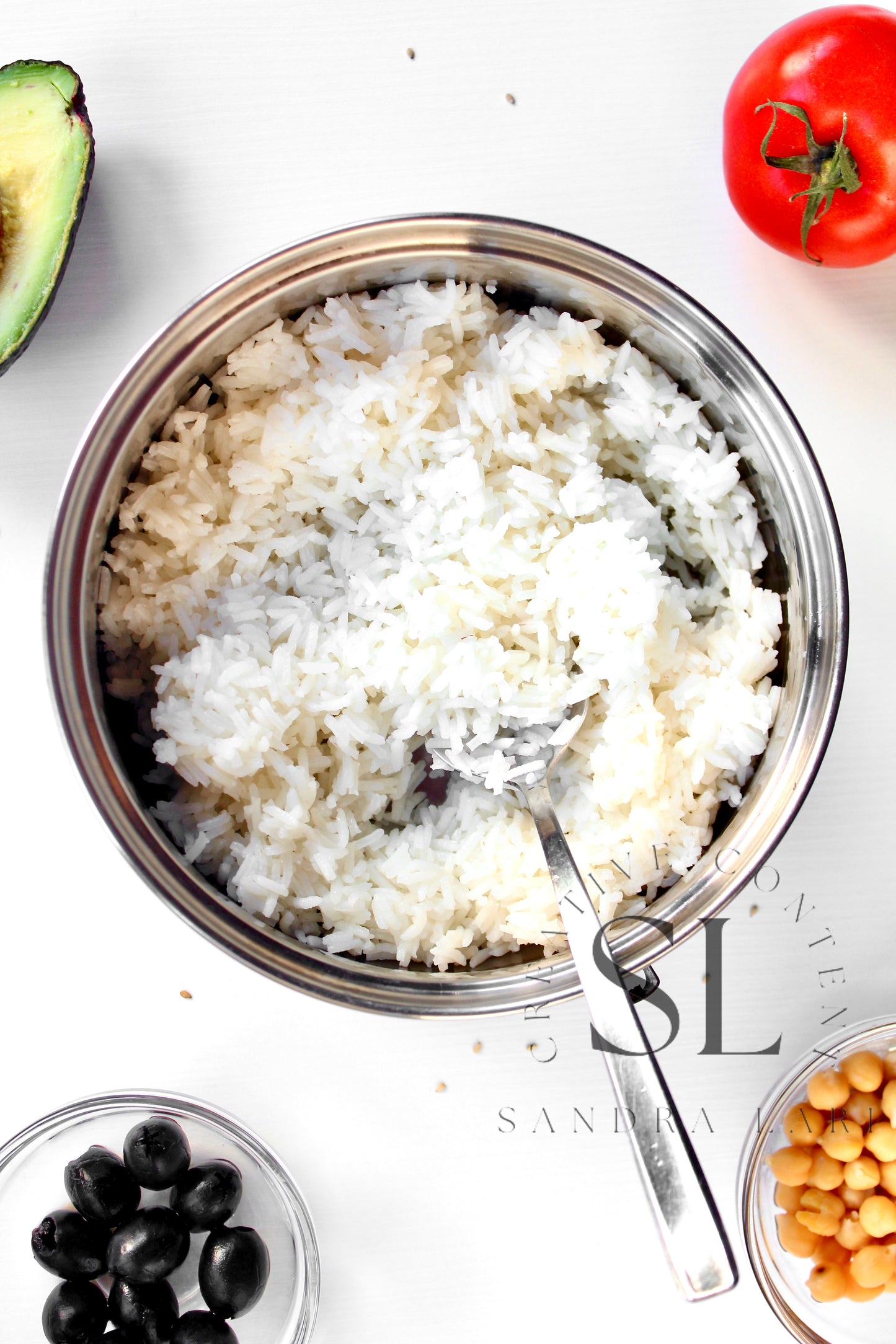 Vegetarian Mediterranean Poke Bowl - Exclusive