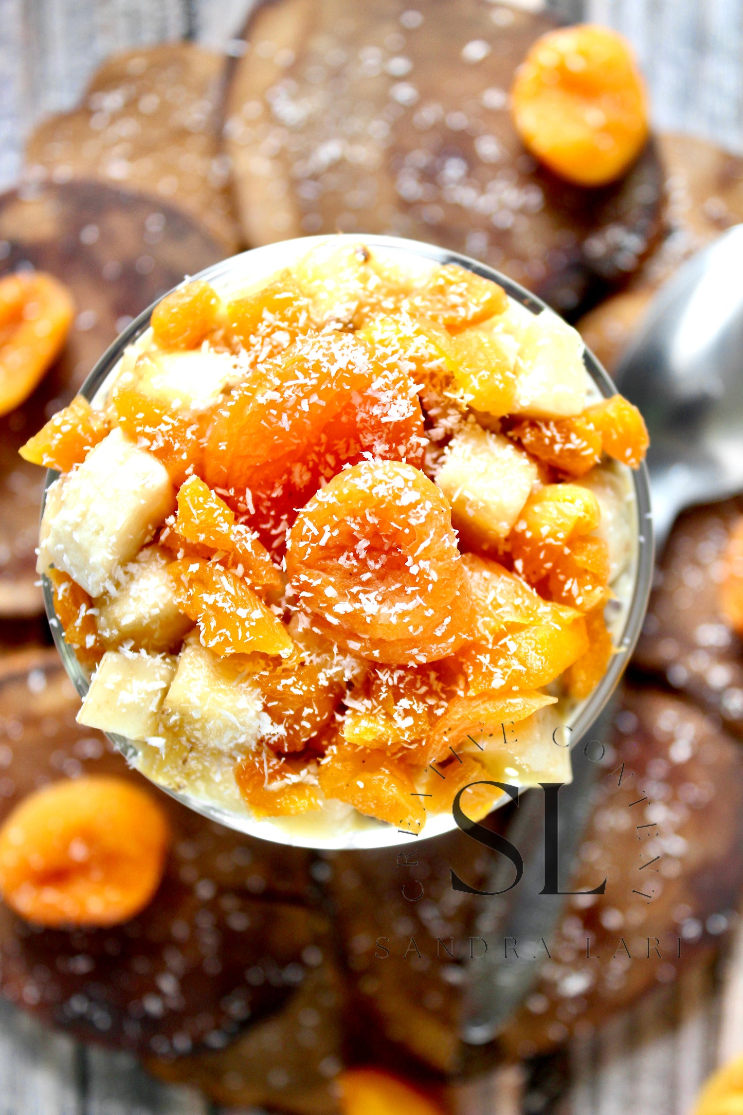 Dried Apricot Chia Pudding - Set 3 of 3