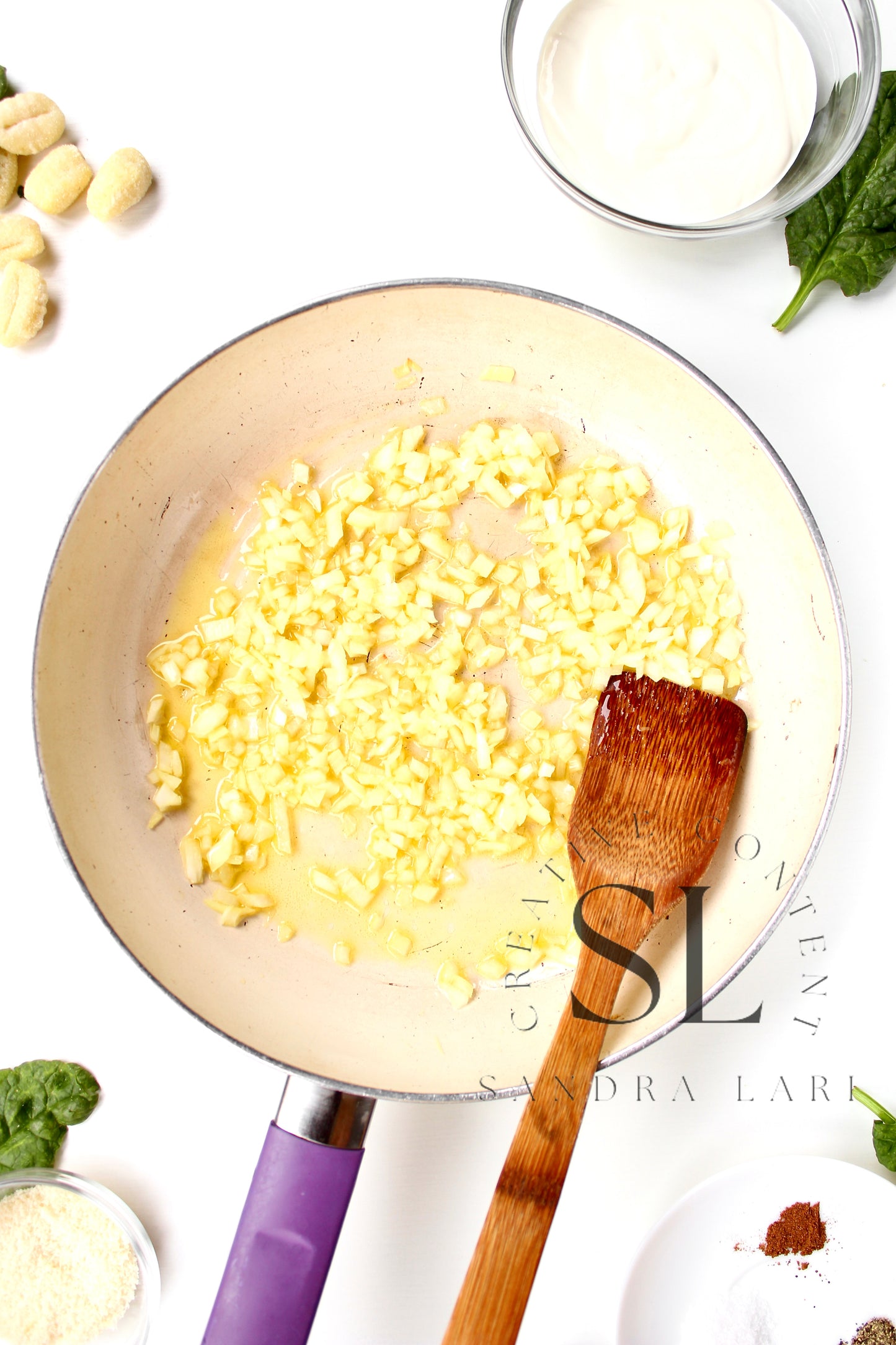 Creamy Gnocchi with Spinach - Exclusive