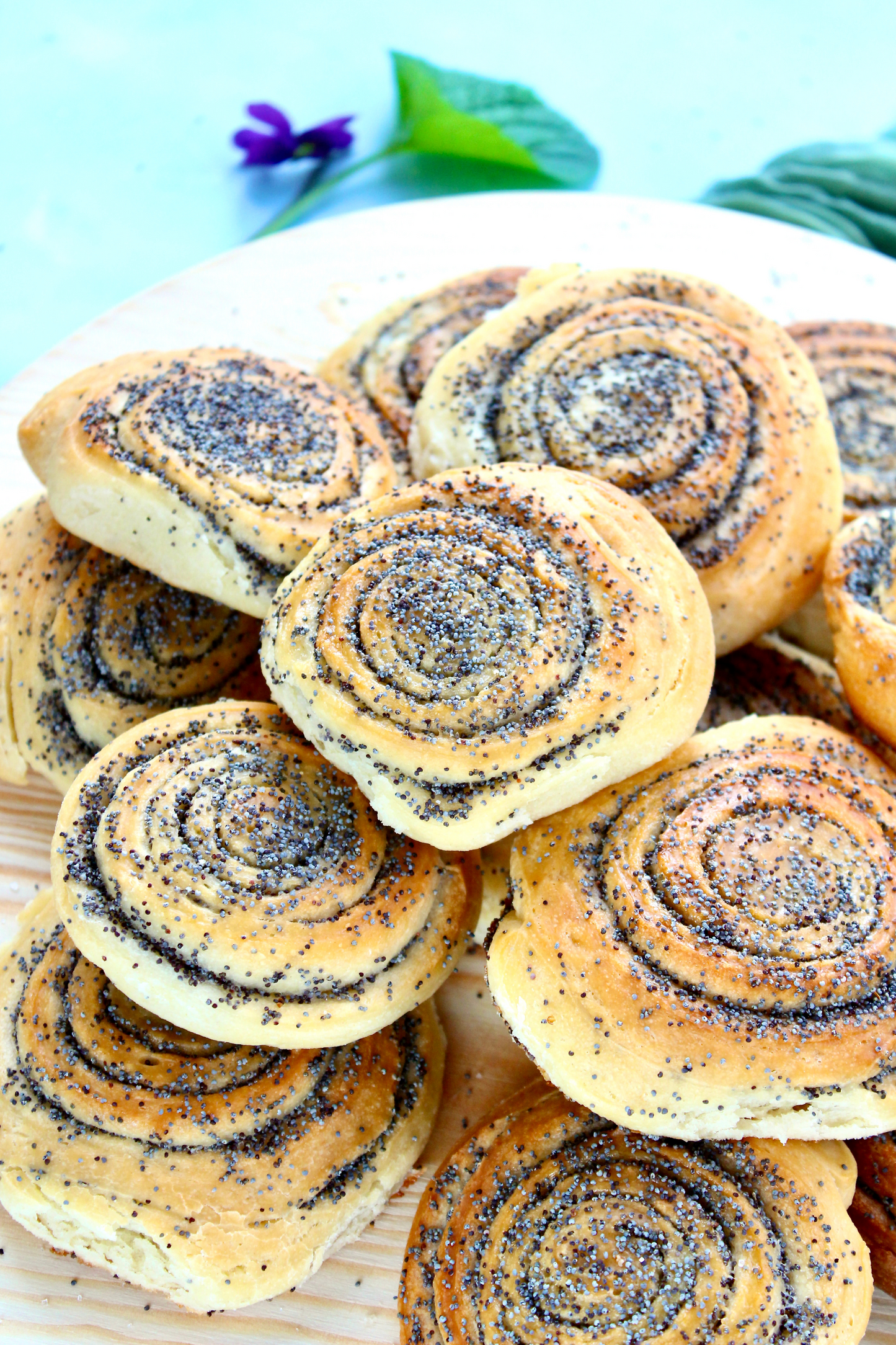 Poppy Seed Rolls with Mother Yeast - Set 1 of 3