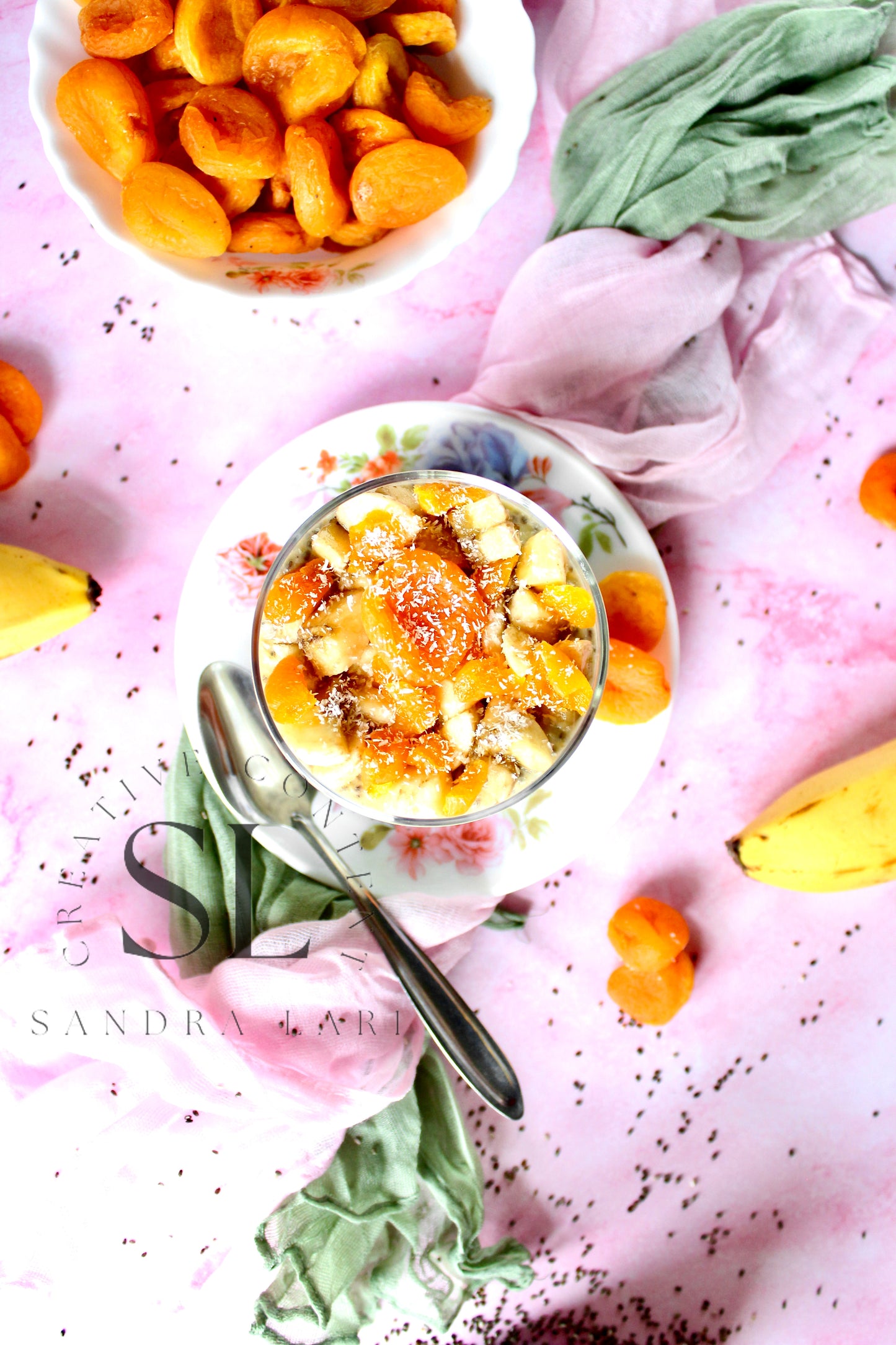 Dried Apricot Chia Pudding - Set 2 of 3