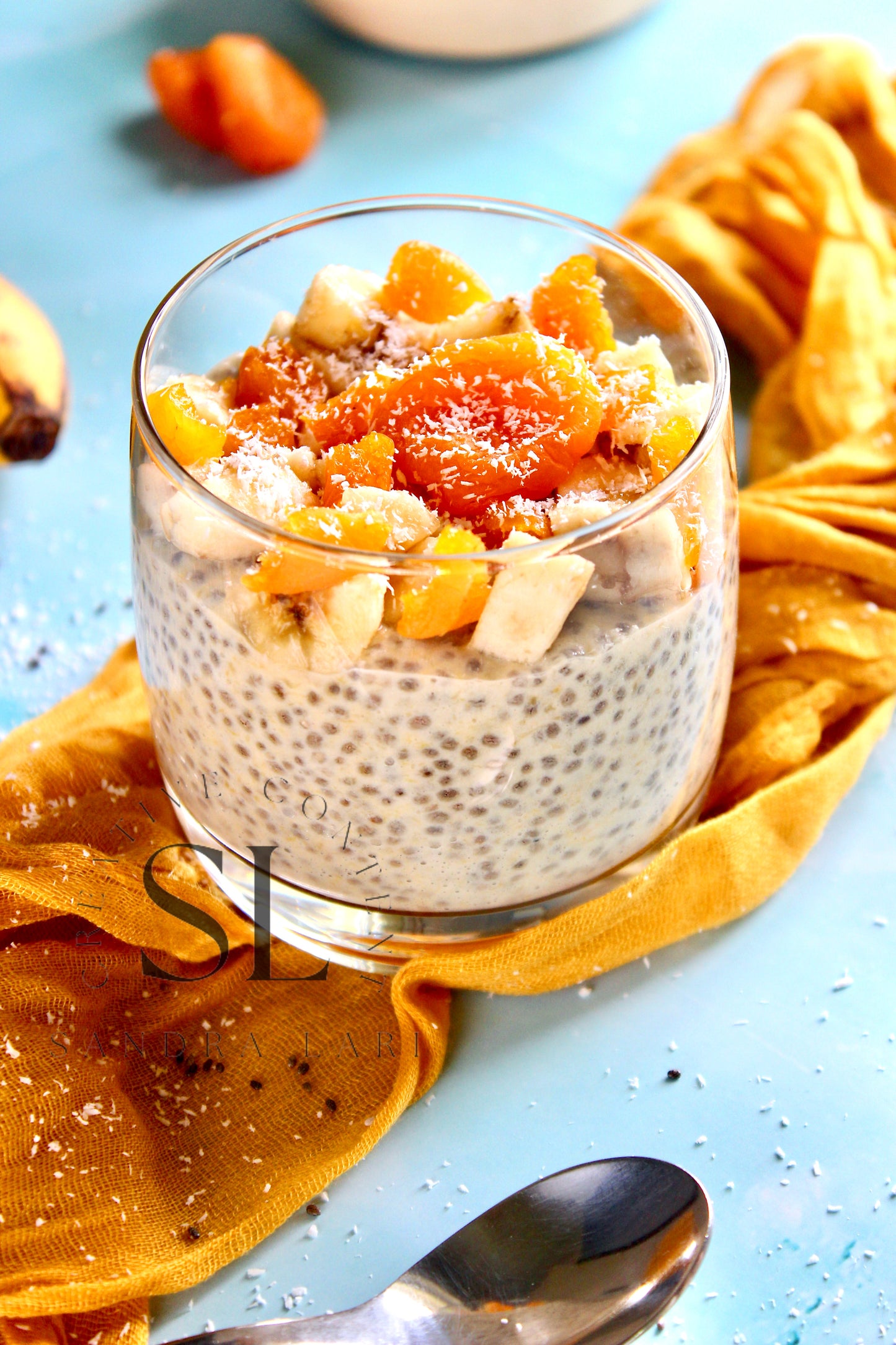 Dried Apricot Chia Pudding - Set 1 of 3
