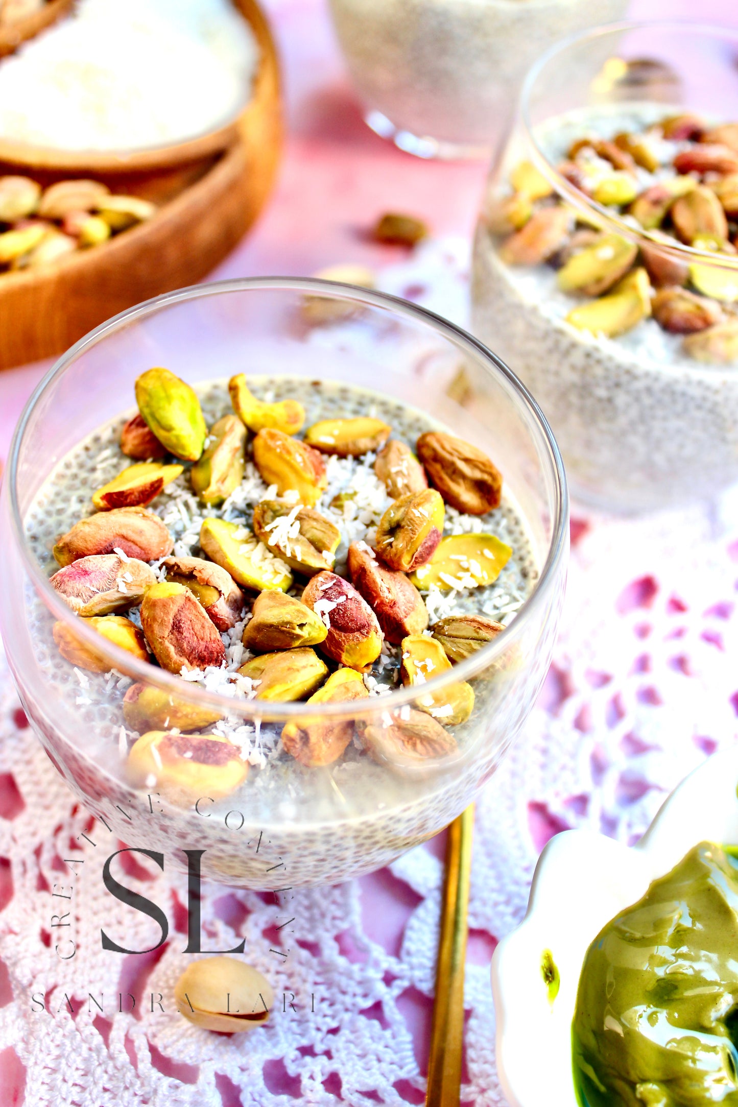 Coconut-Pistachio Chia Pudding - Exclusive