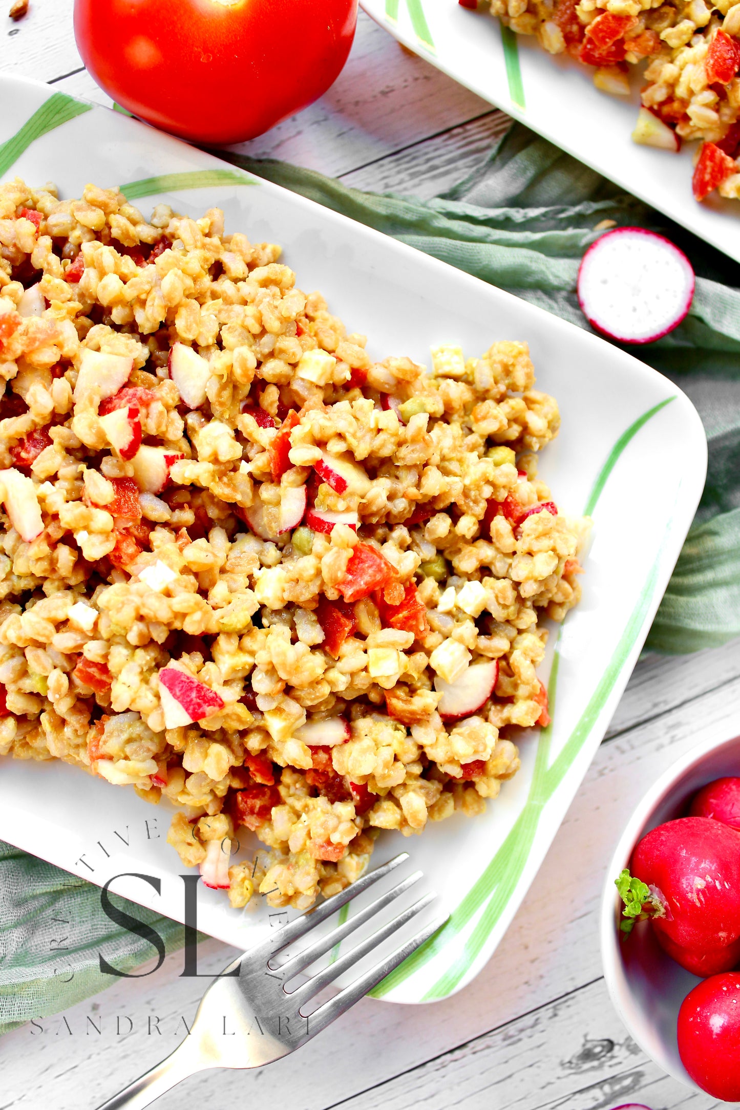 Farro Salad With Spring Vegetables - Set 2 of 3