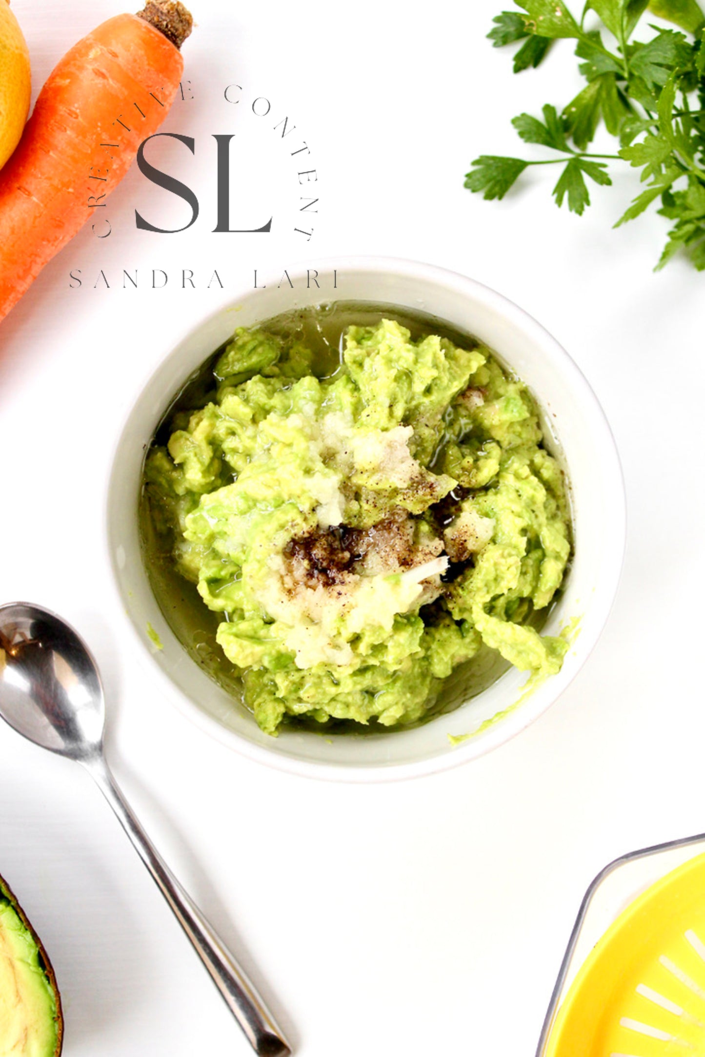 Creamy Avocado & Garlic Cabbage Salad - Exclusive