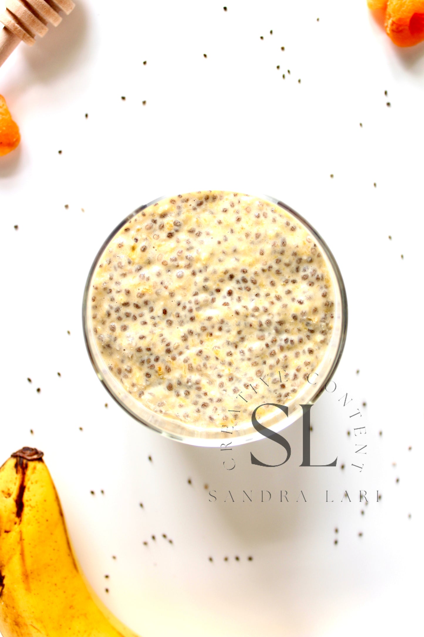 Dried Apricot Chia Pudding - Set 1 of 3