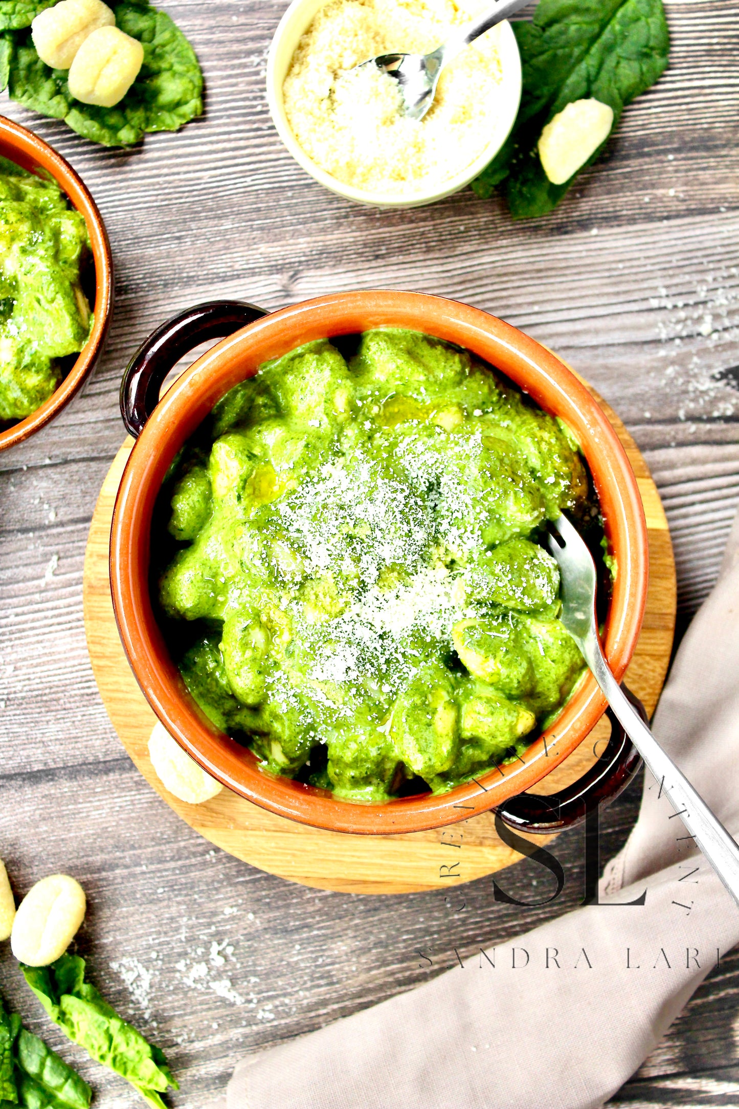 Creamy Gnocchi with Spinach - Exclusive