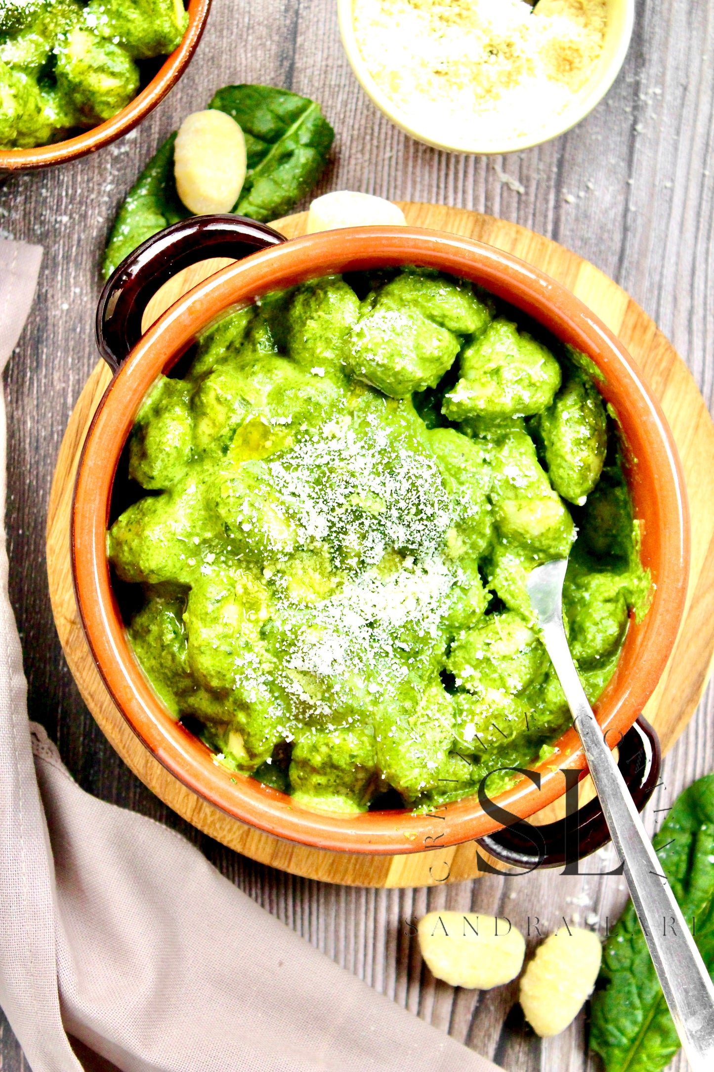 Creamy Gnocchi with Spinach - Exclusive