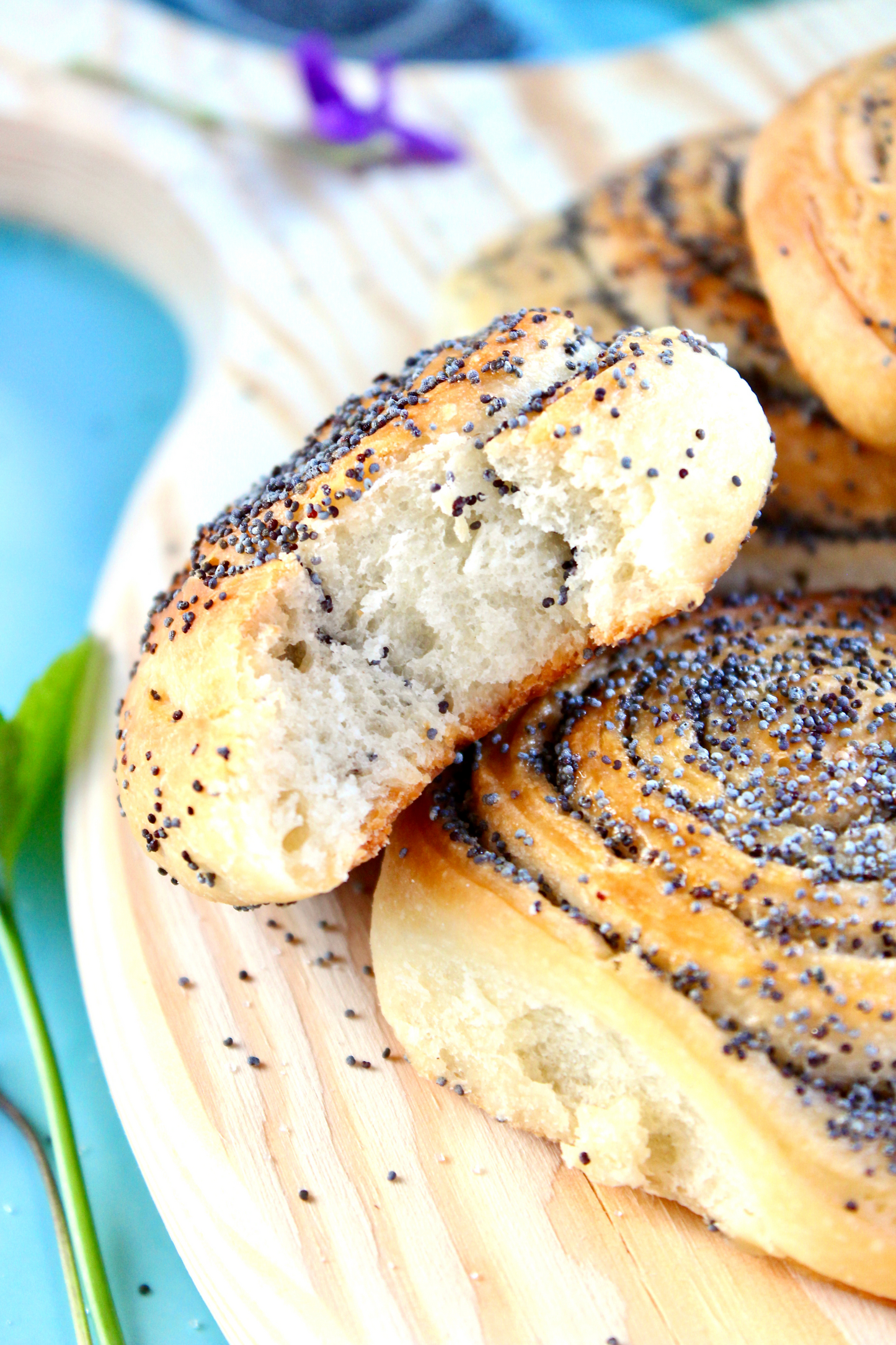 Poppy Seed Rolls with Mother Yeast - Set 1 of 3