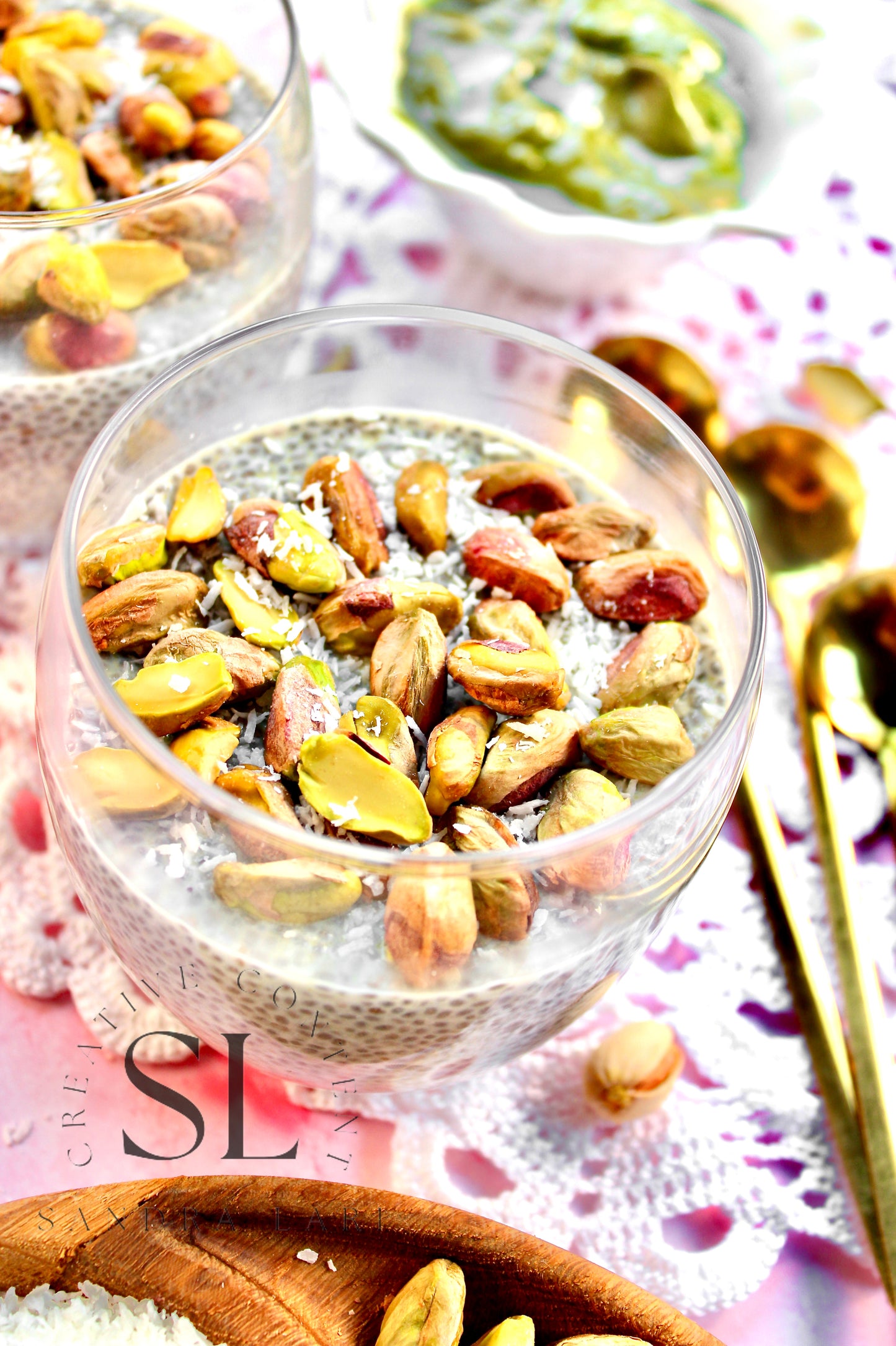 Coconut-Pistachio Chia Pudding - Exclusive