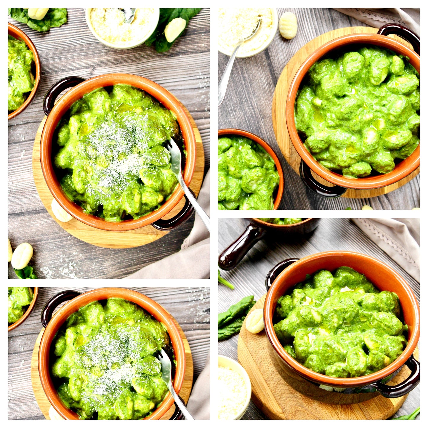 Creamy Gnocchi with Spinach - Exclusive