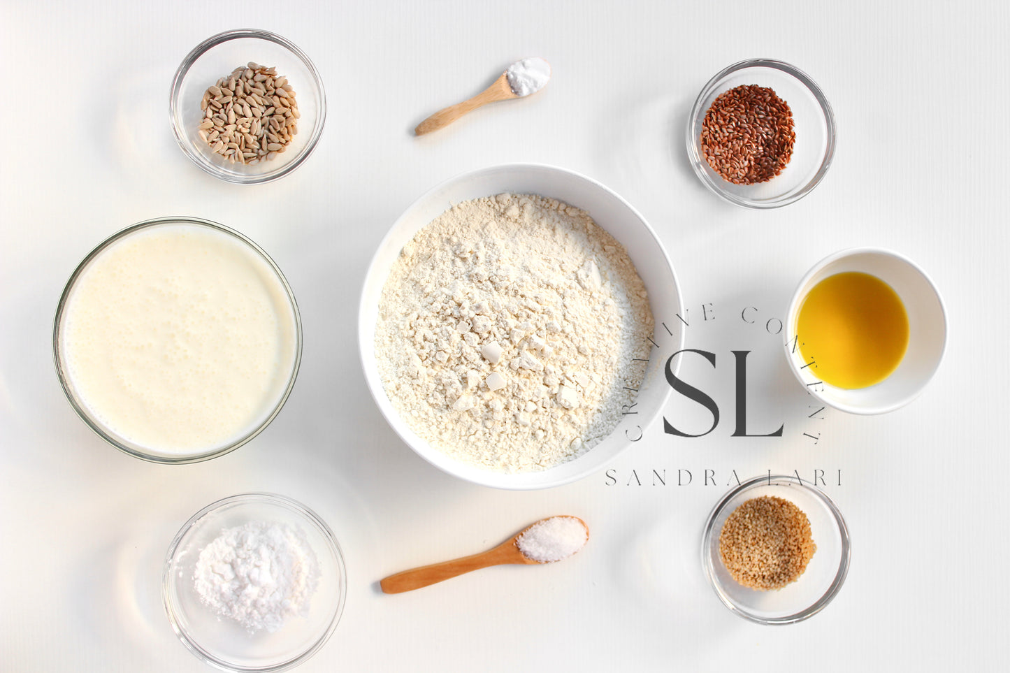 Rustic No Yeast Bread Mini Rolls - Set 4 of 4