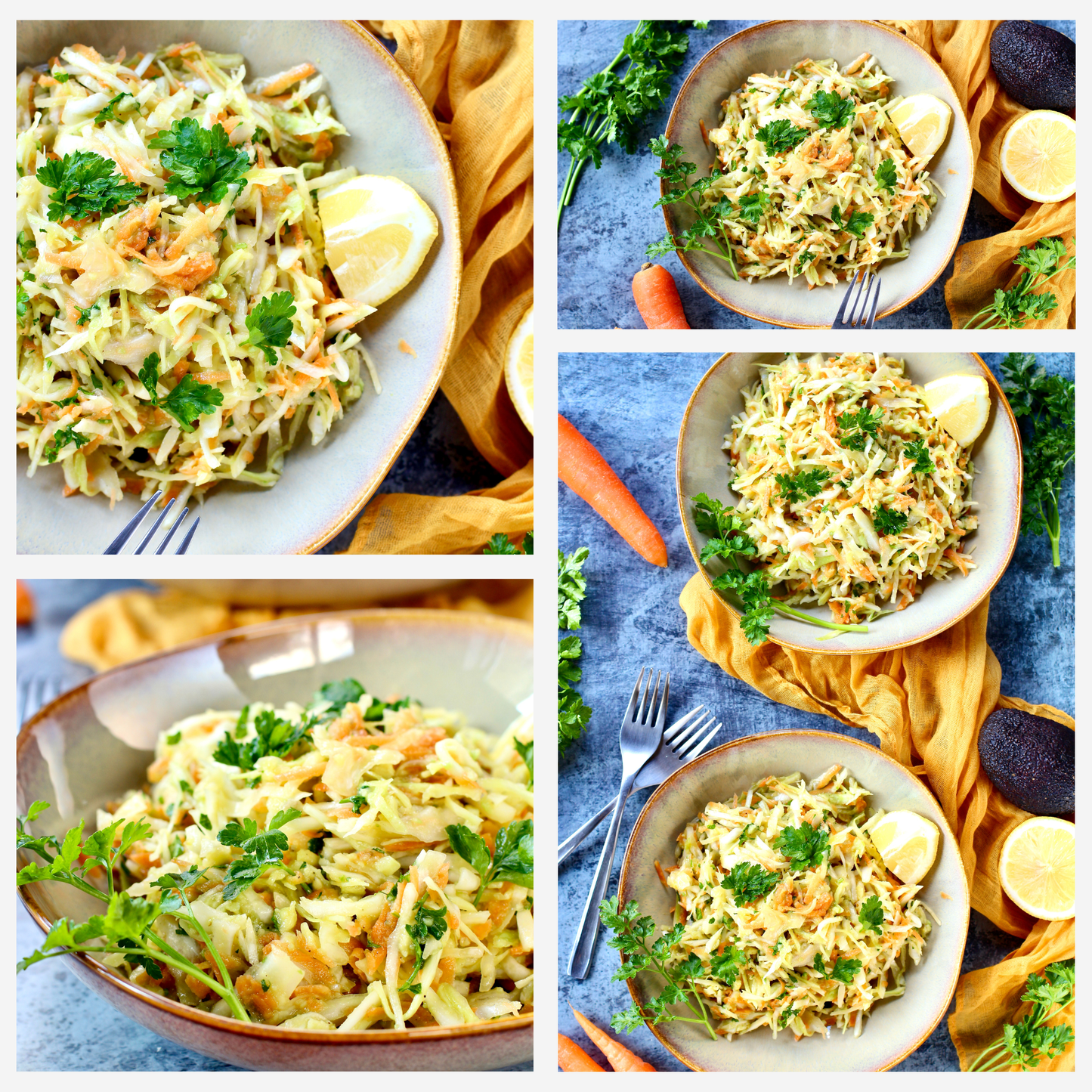 Creamy Avocado & Garlic Coleslaw - Set 2 of 4