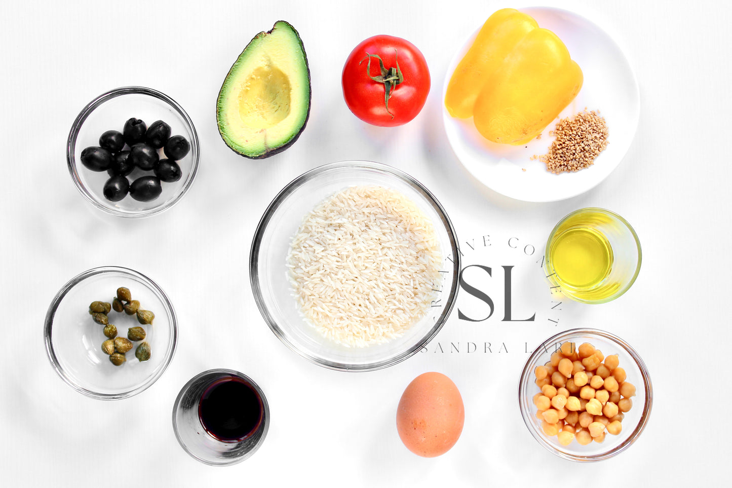 Vegetarian Mediterranean Poke Bowl - Exclusive