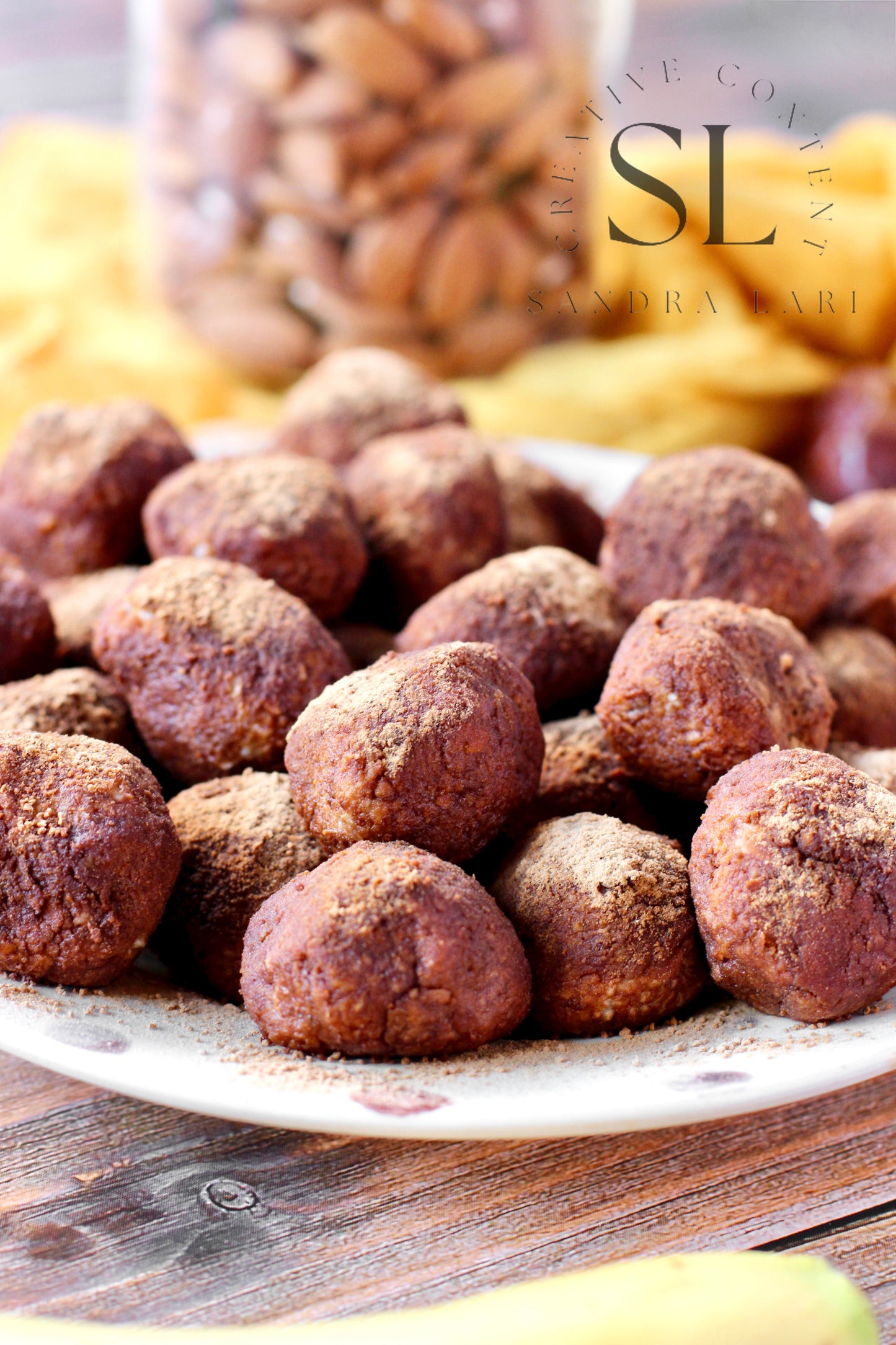 Raw Vegan Truffles Snack - Set 3 of 4