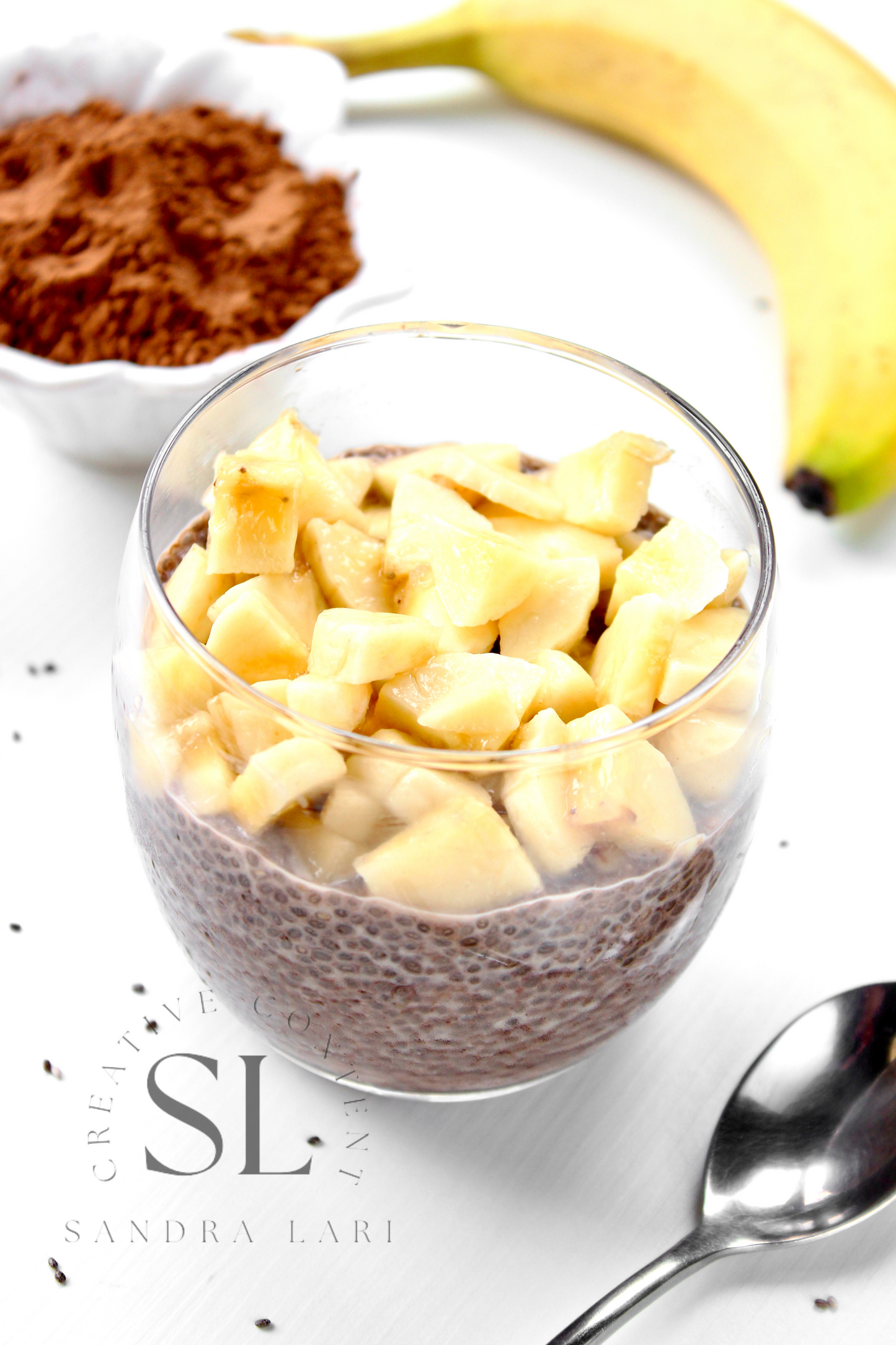 Banana Carob Chia Pudding - Exclusive