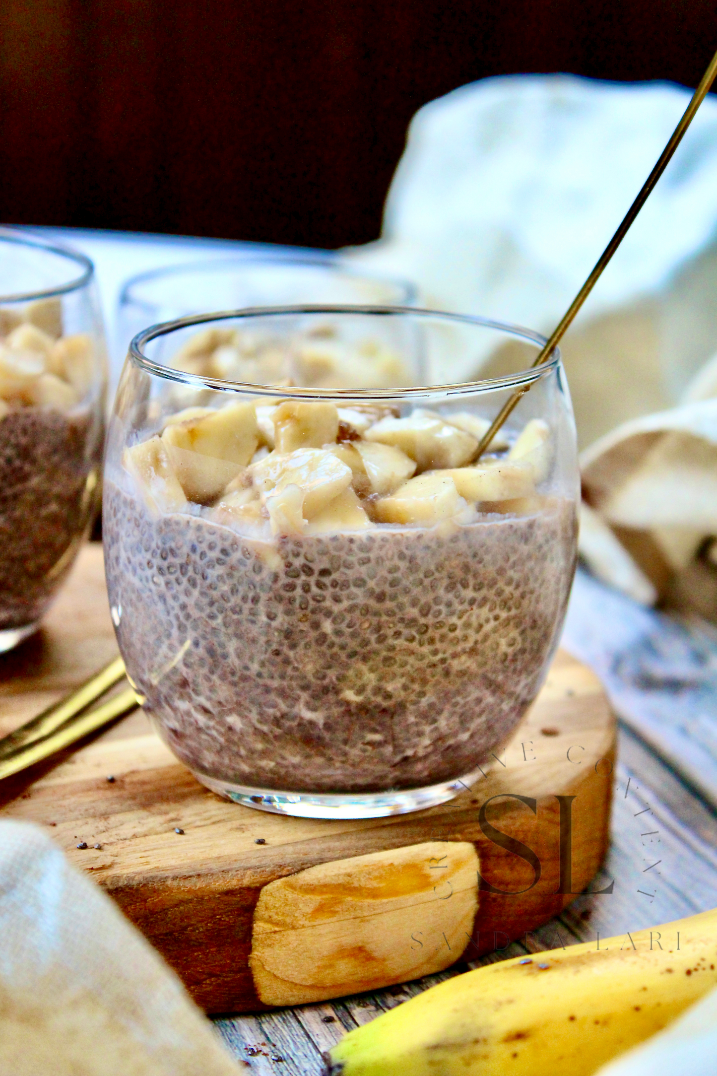 Banana Carob Chia Pudding - Exclusive