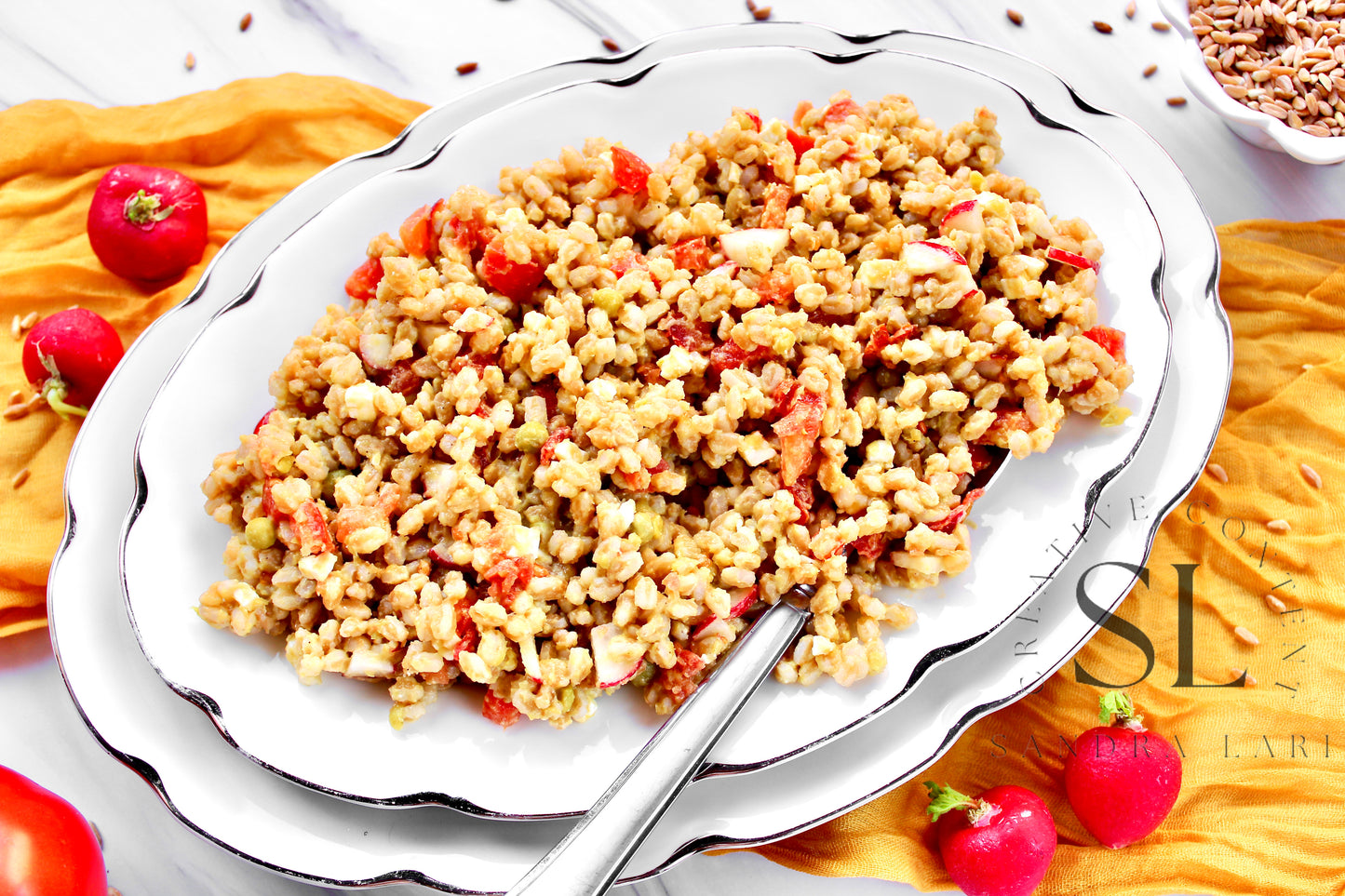 Farro Salad With Spring Vegetables - Set 3 of 3