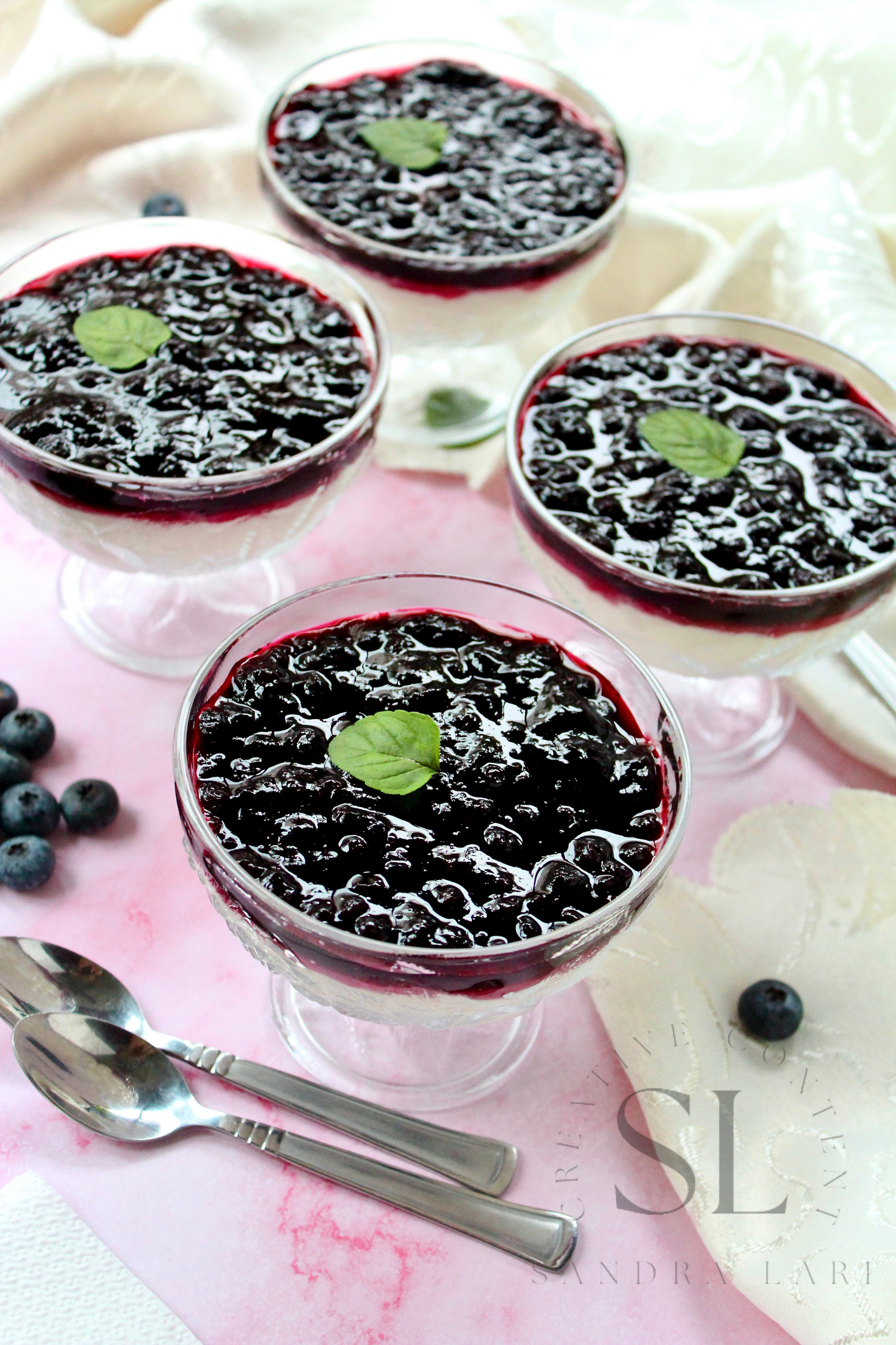 Healthy Blueberry Pudding Dessert - Exclusive