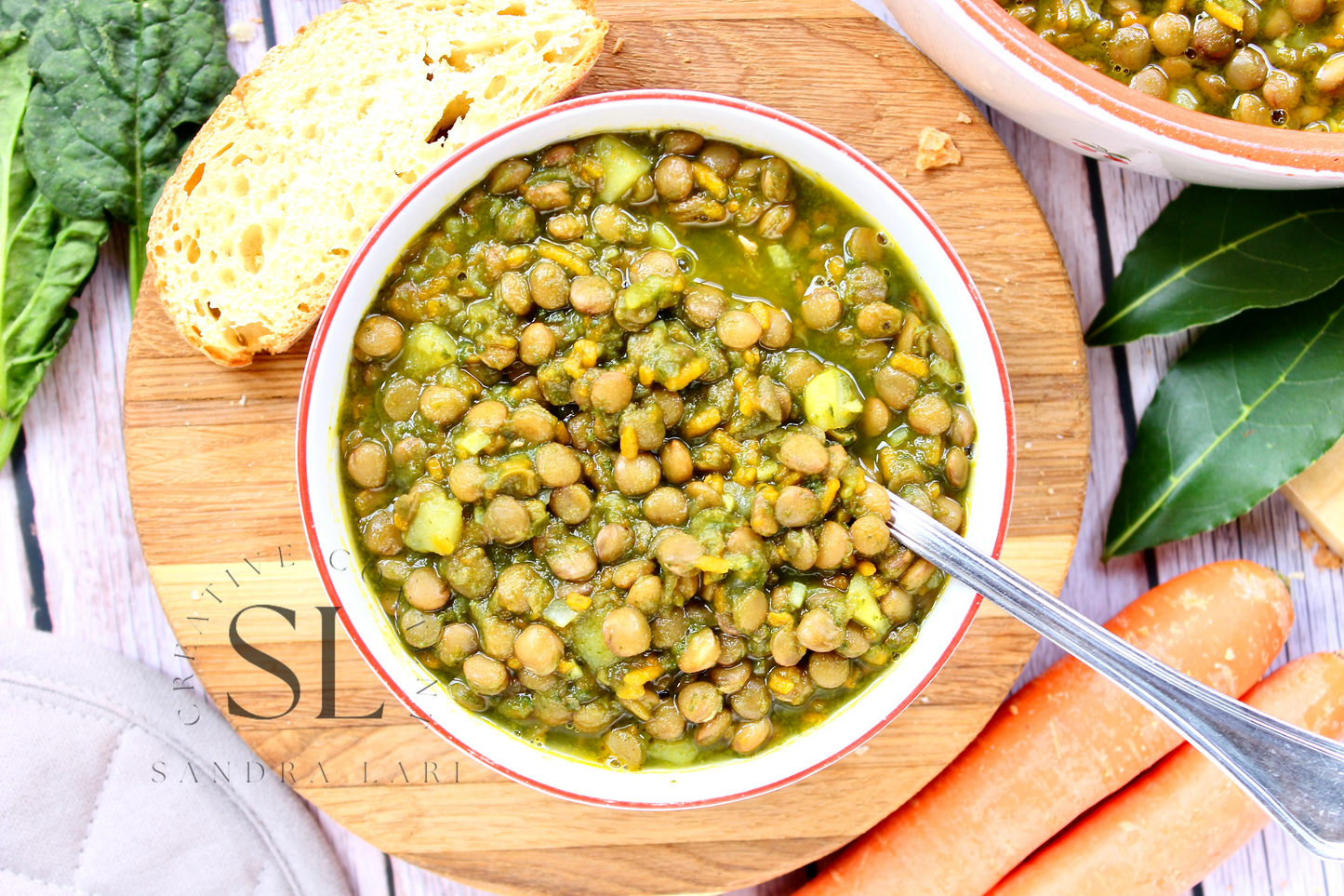 Spinach Lentil Soup - Set 2 of 3