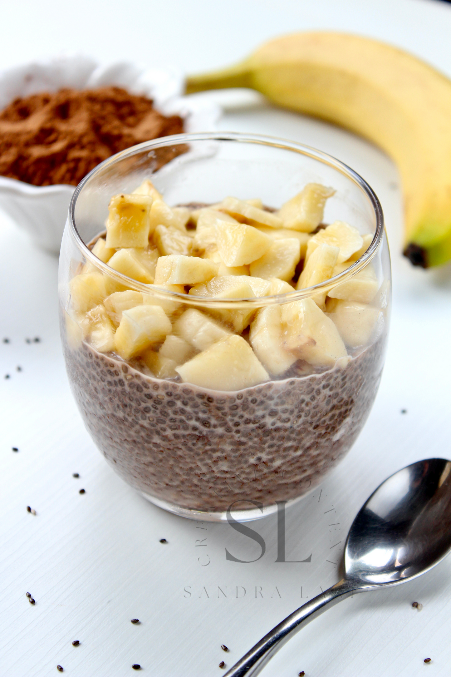 Banana Carob Chia Pudding - Exclusive