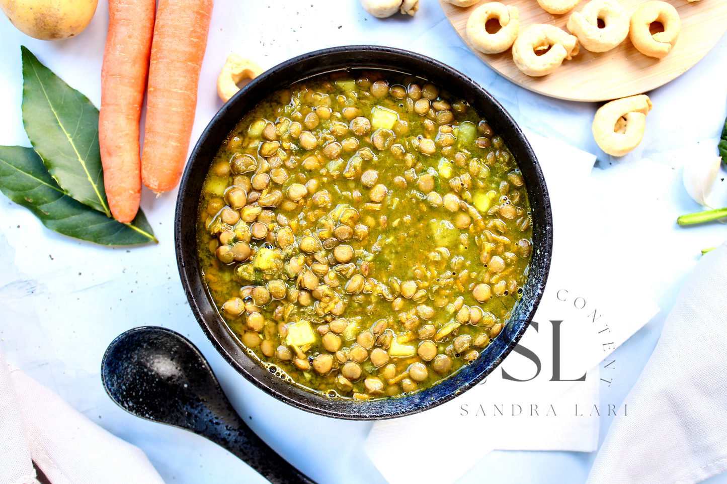 Spinach Lentil Soup - Set 1 of 3