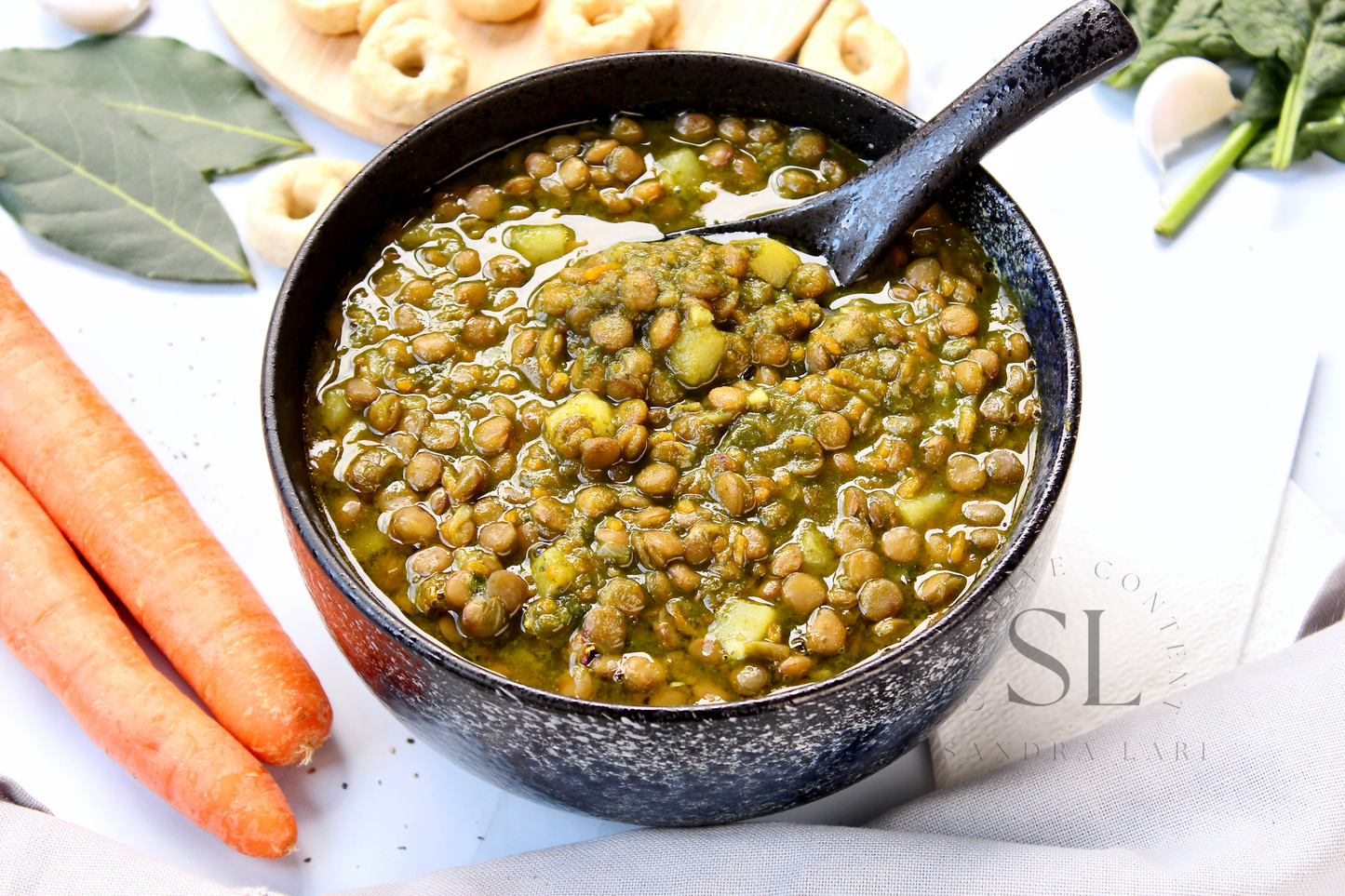 Spinach Lentil Soup - Set 1 of 3