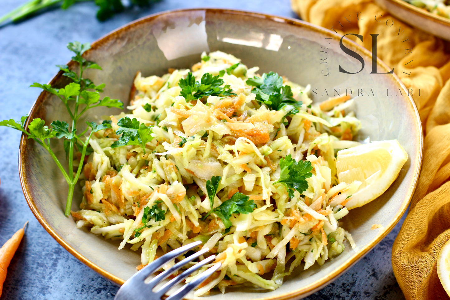 Creamy Avocado & Garlic Coleslaw - Set 2 of 4