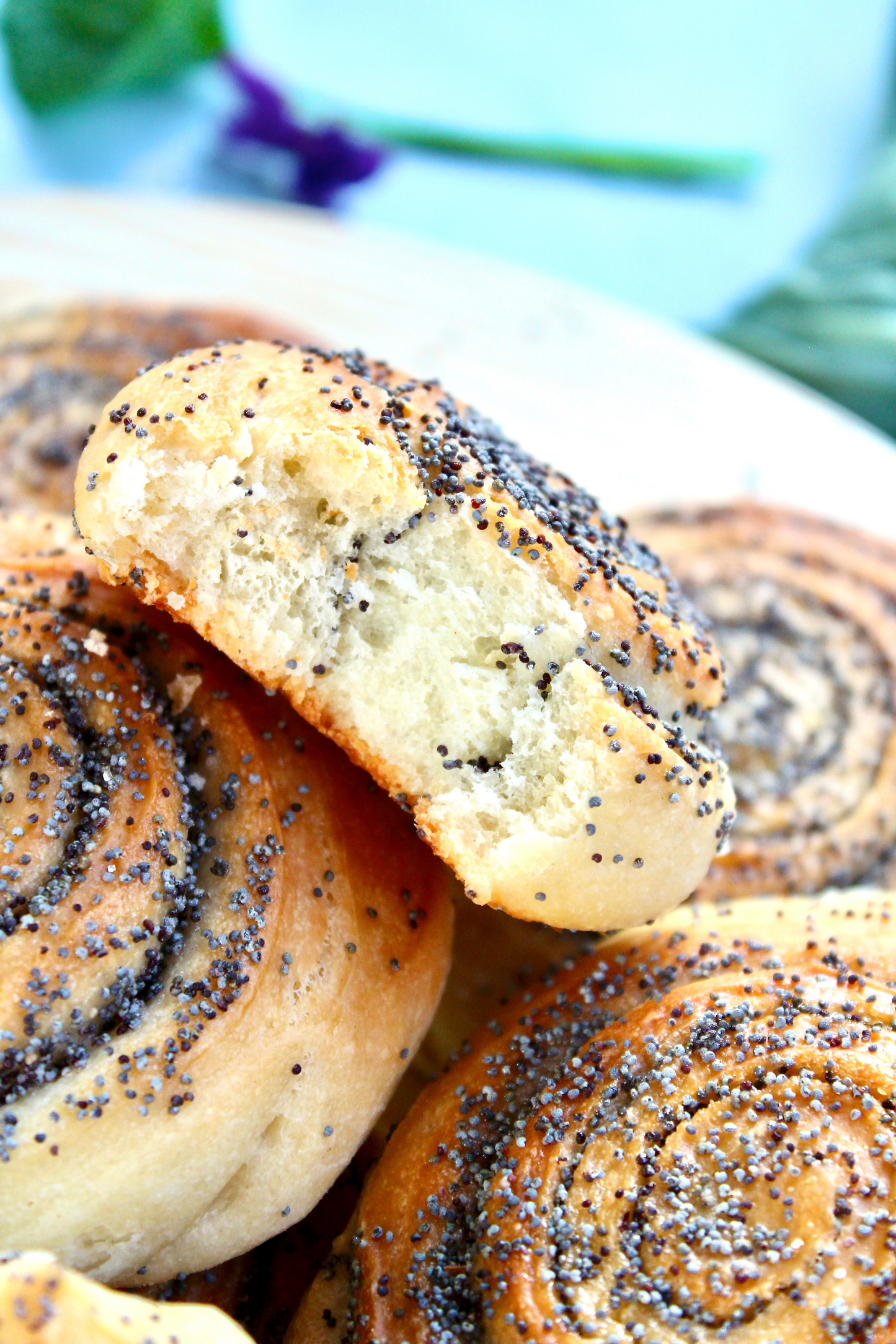Poppy Seed Rolls with Mother Yeast - Set 1 of 3