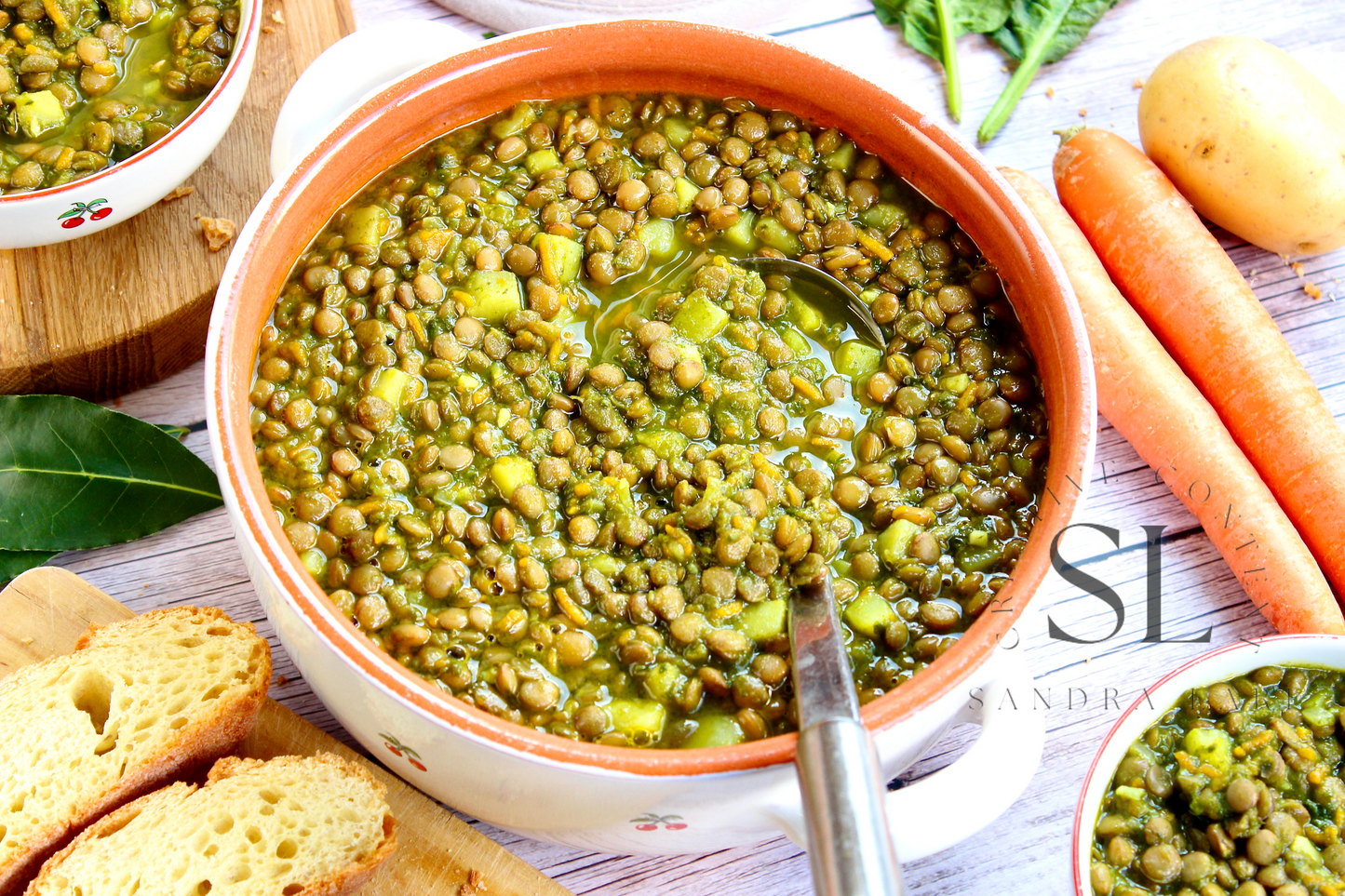 Spinach Lentil Soup - Set 2 of 3
