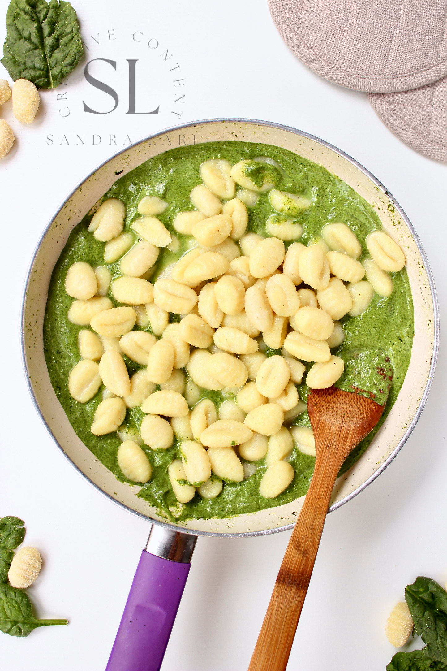 Creamy Gnocchi with Spinach - Exclusive