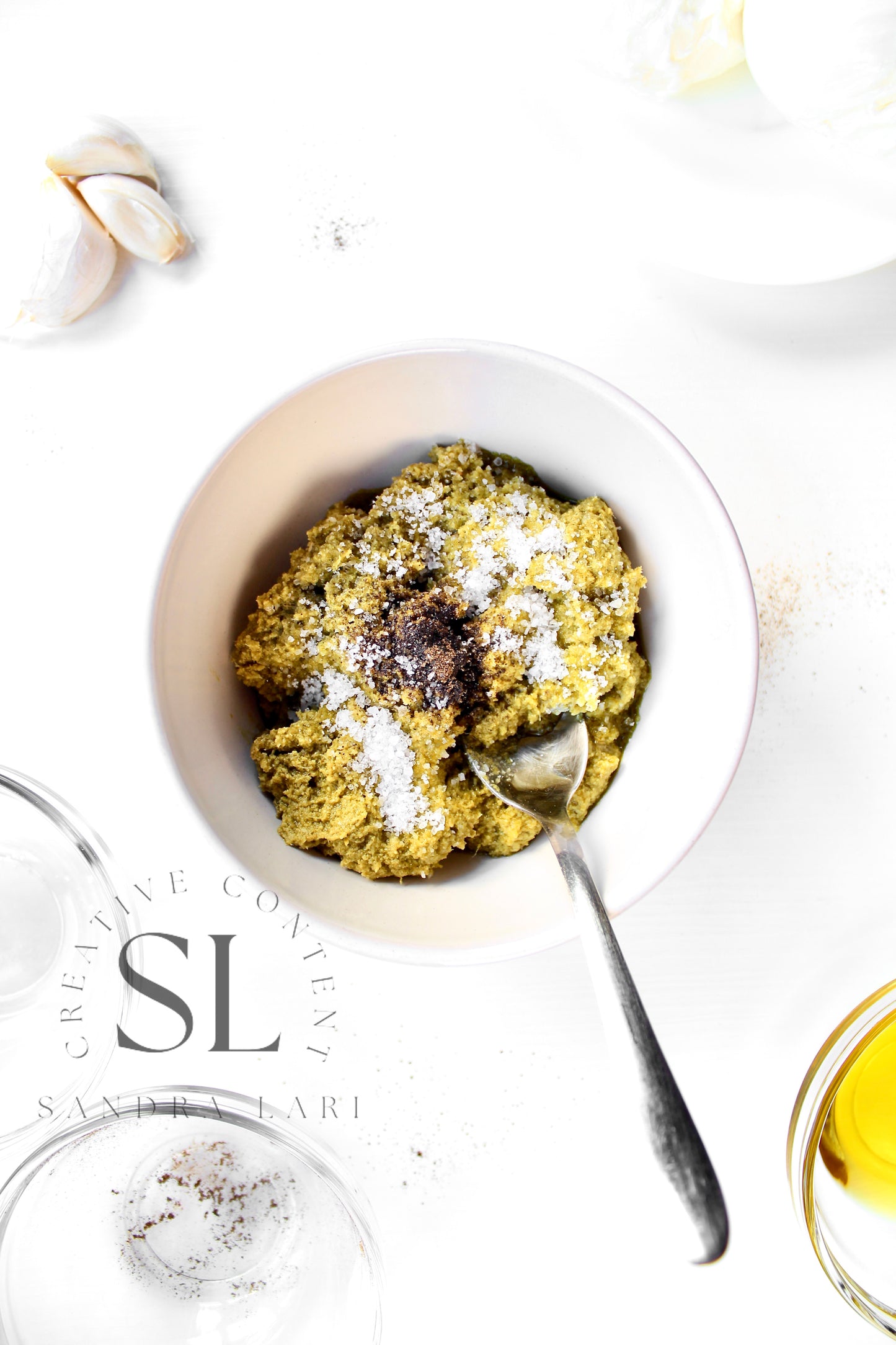 Sourdough Focaccia with Basil Pesto & Mozzarella Cheese - Exclusive