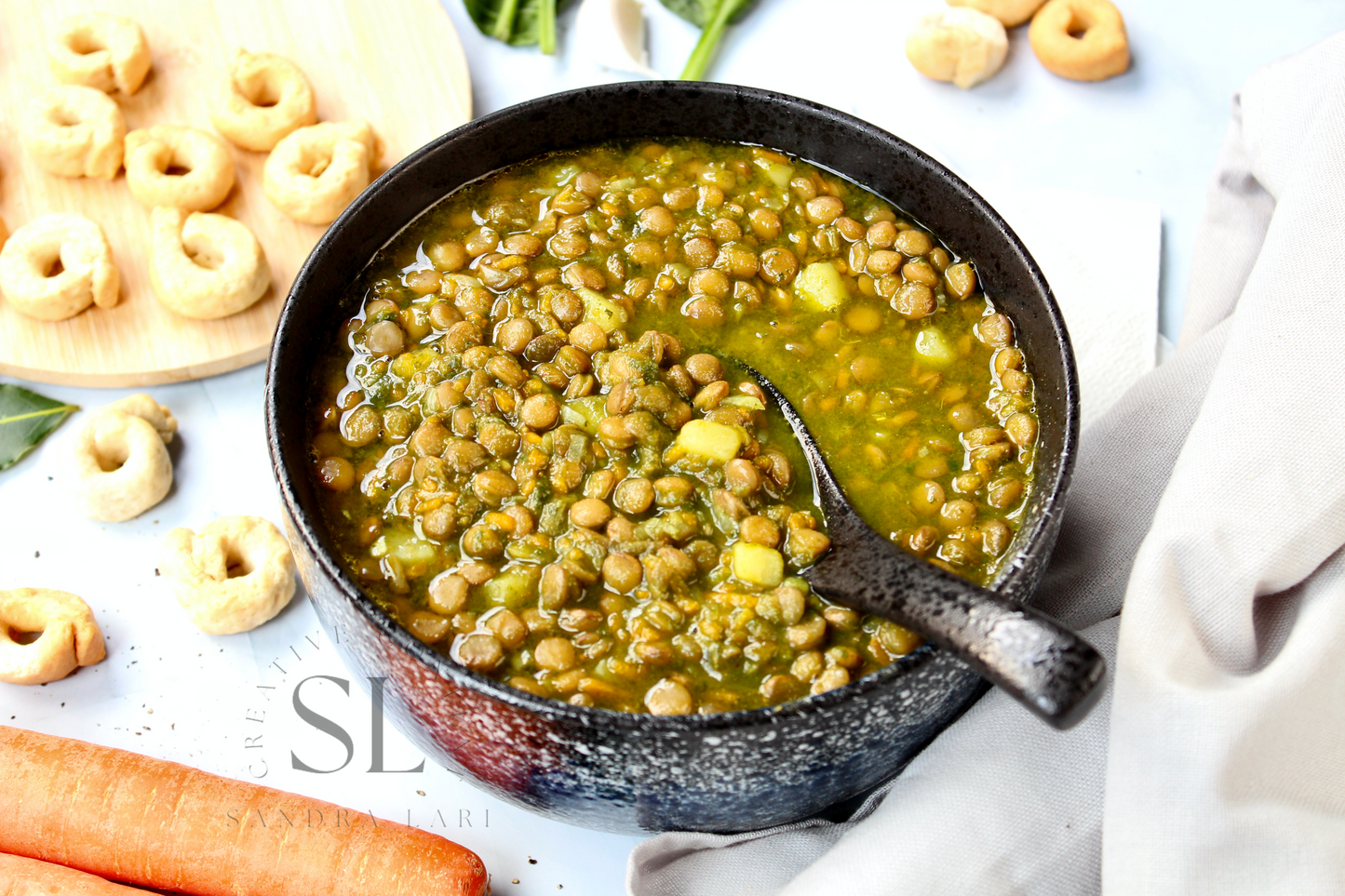 Spinach Lentil Soup - Set 1 of 3